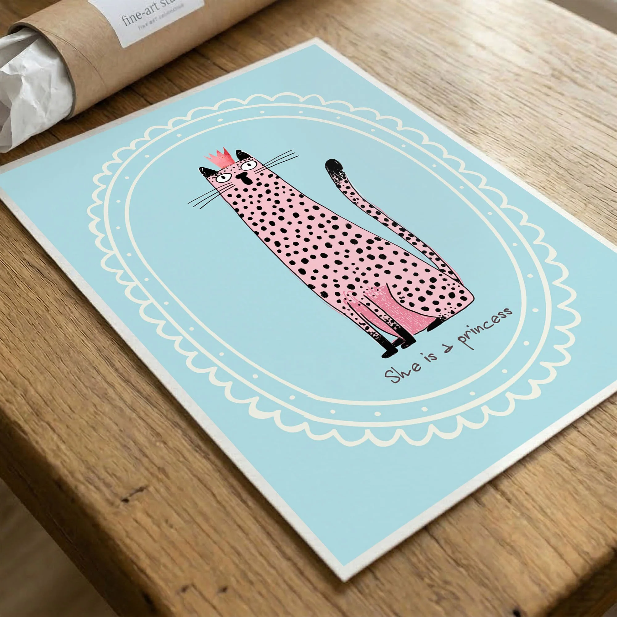 princess-cat-pink-crown-blue-fine-art-paper.jpg