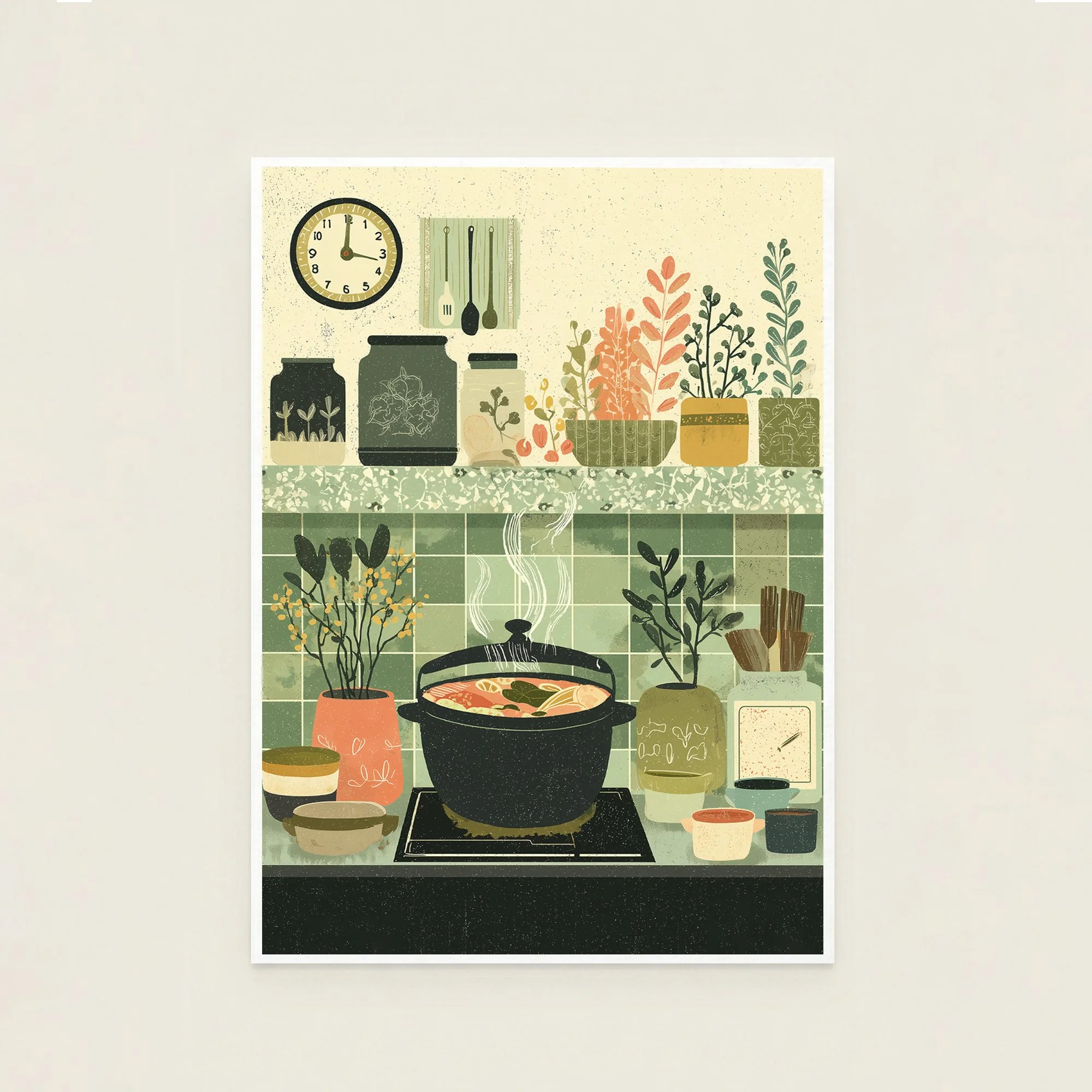 Cozy Kitchen Print