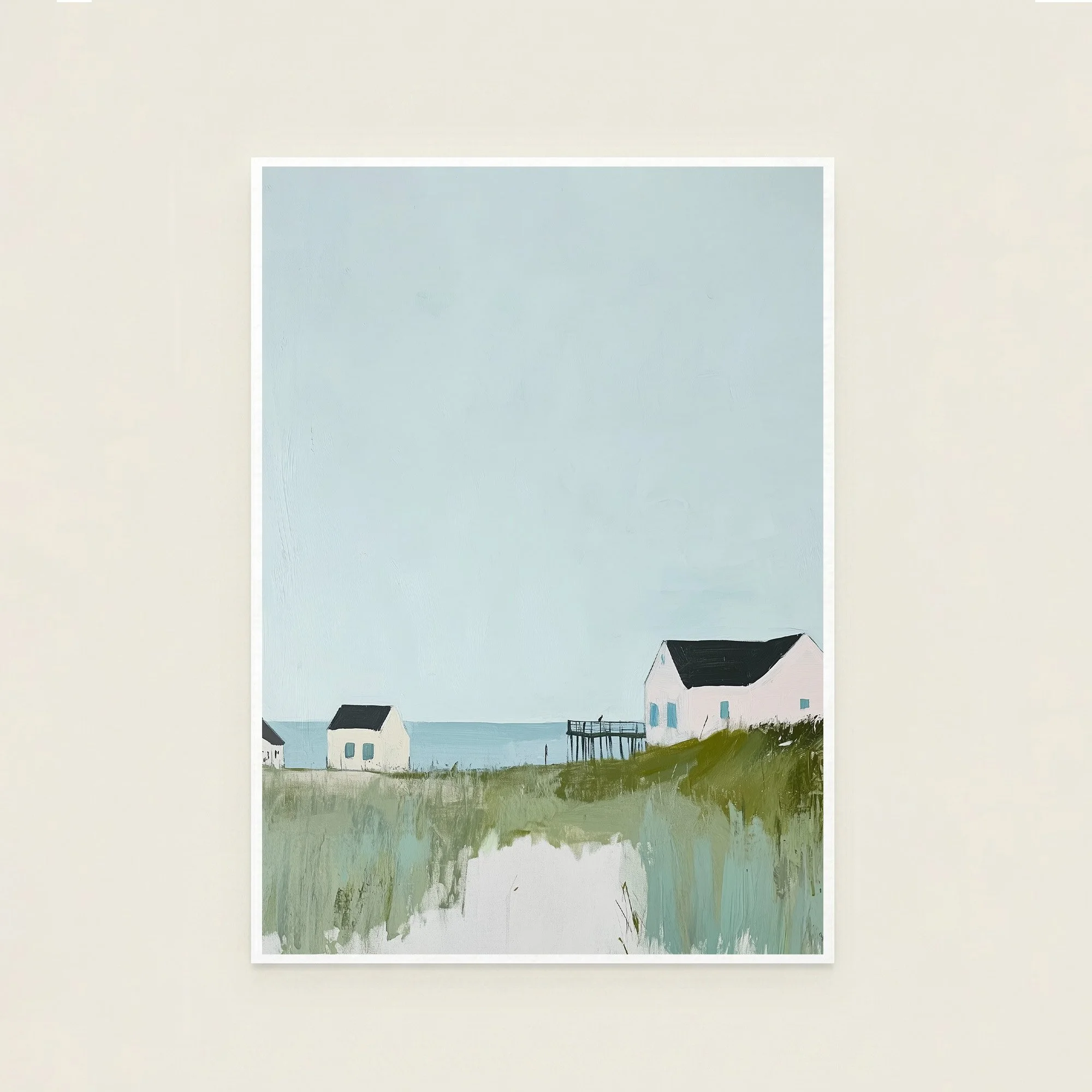 Shore Houses Print