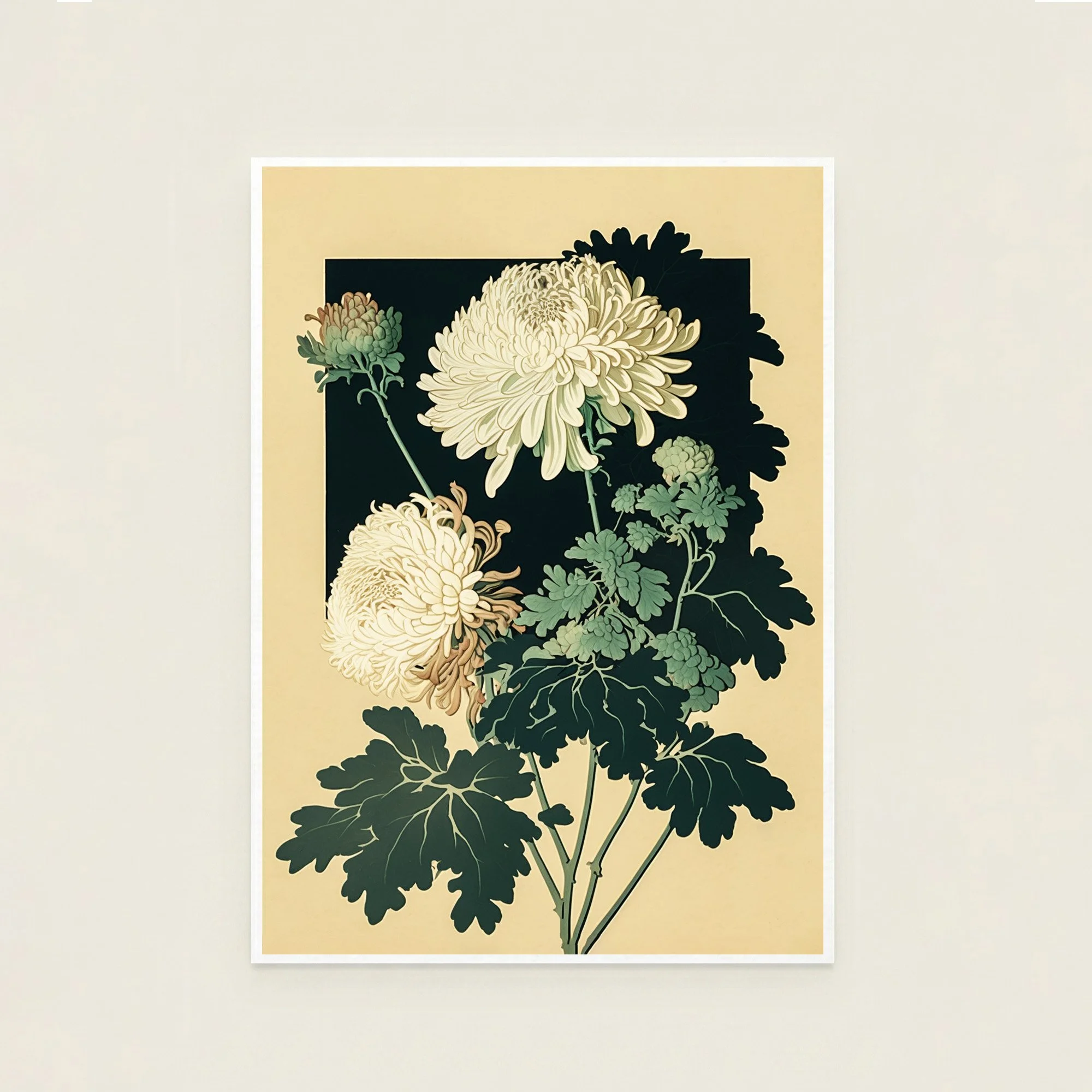 chrysanthemum-japanese-cream-black-art-print.jpg