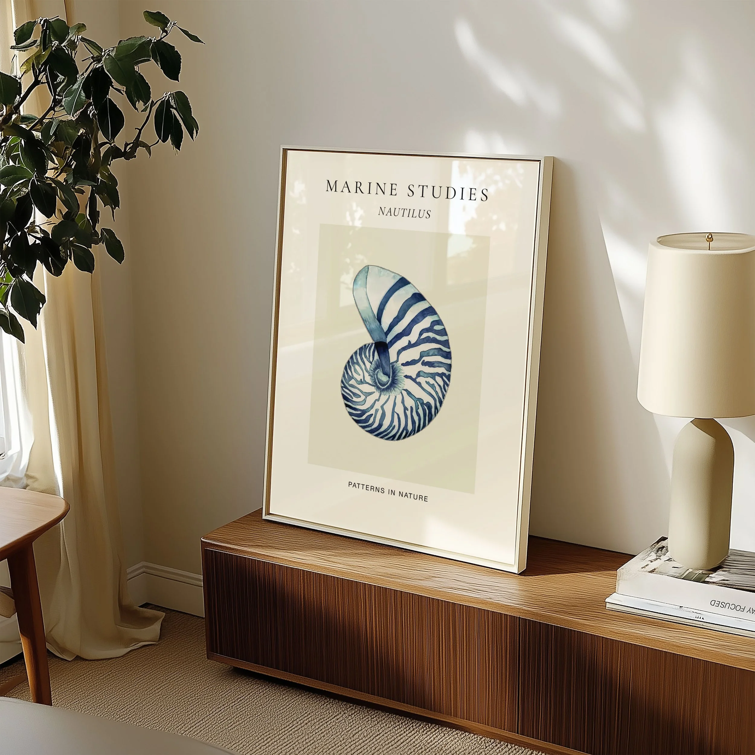nautilus-shell-navy-botanical-study-framed-print.jpg