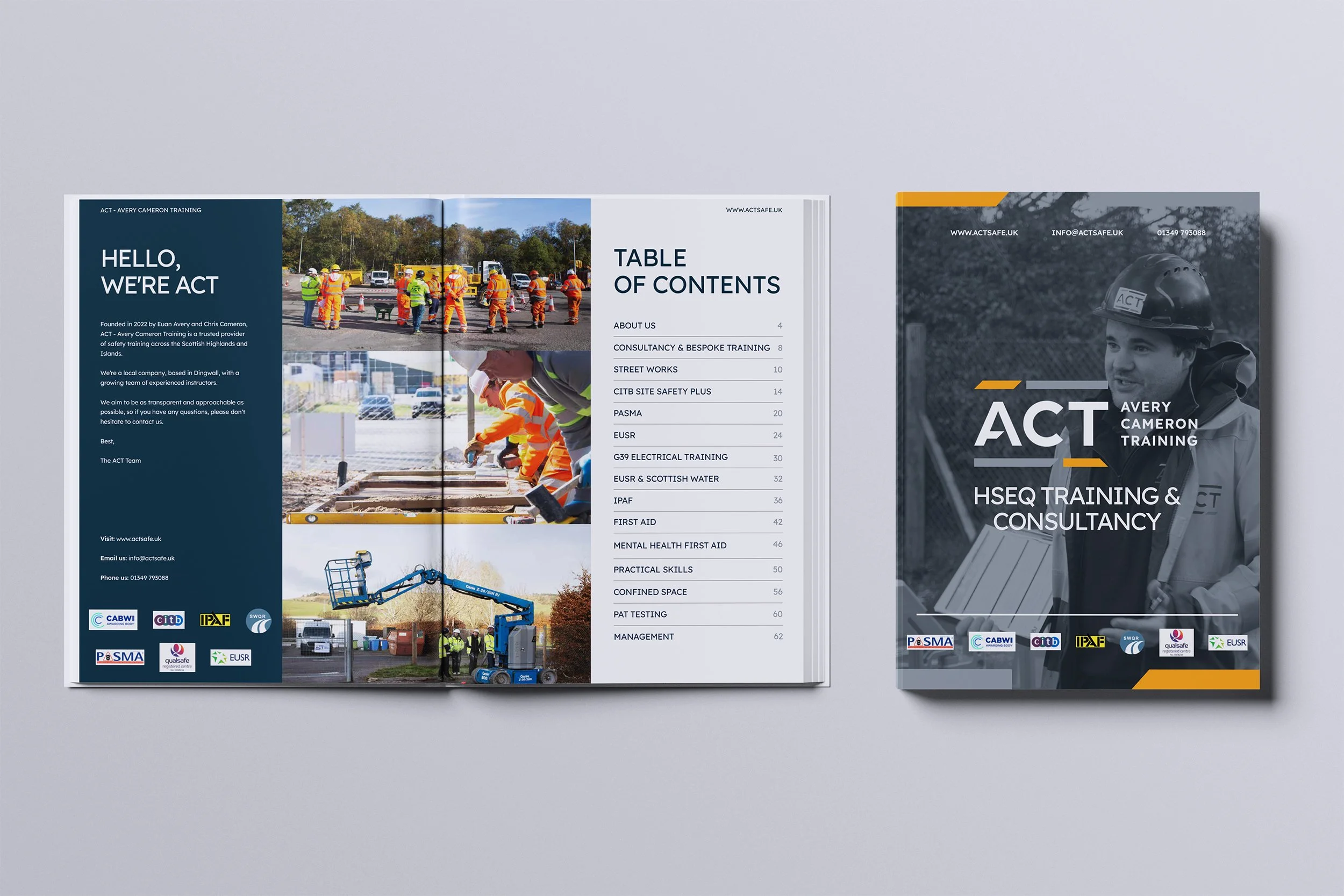 ACT - Training Brochure Design