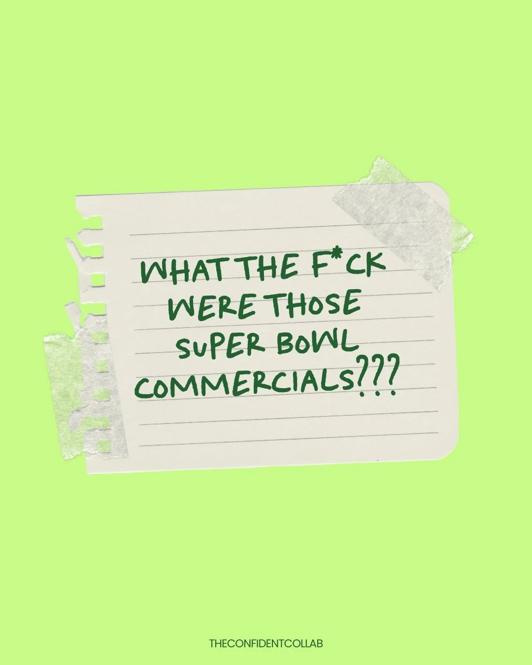 the commercials may have sucked, but at least Bad Bunny was a 12/10 (duh) 🫶