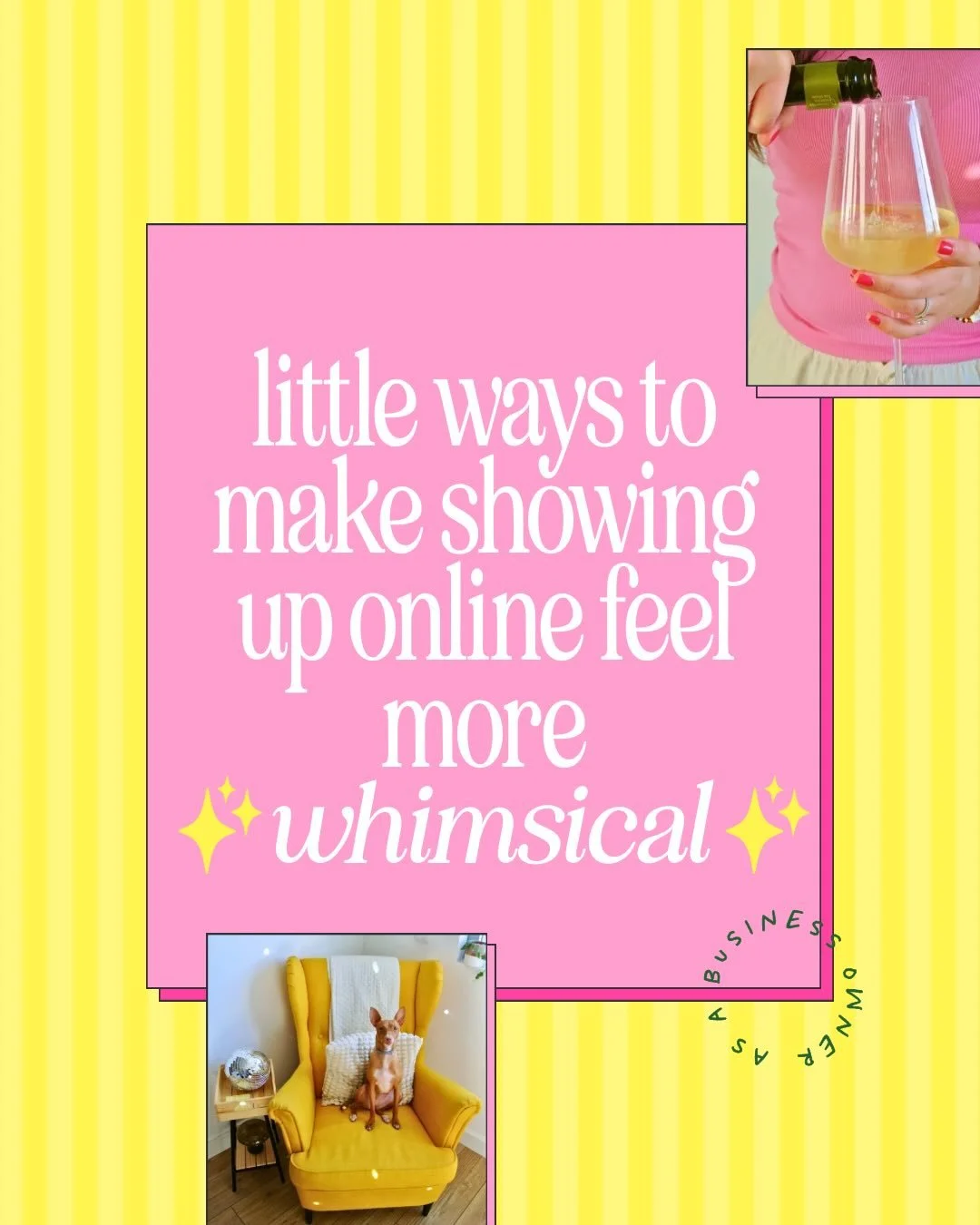 I know we can all use a little more whimsy in our lives to balance out the rage!!! 😇

#contenttips #contentcoach #confidentcontent