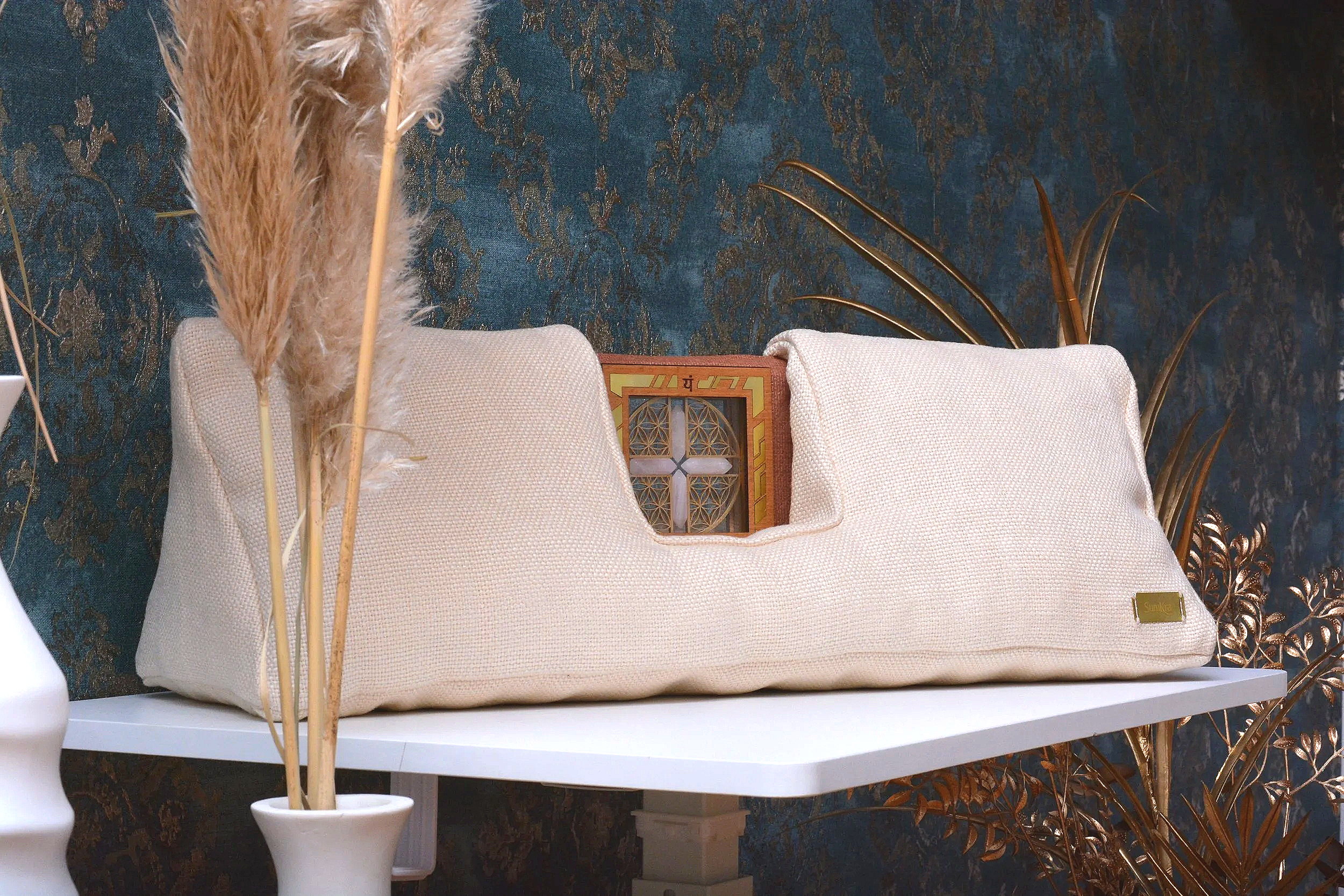 Crana White Oasis aus hellem italienischem Premium-Leinen