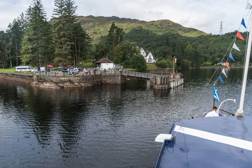 Steamship approaching
