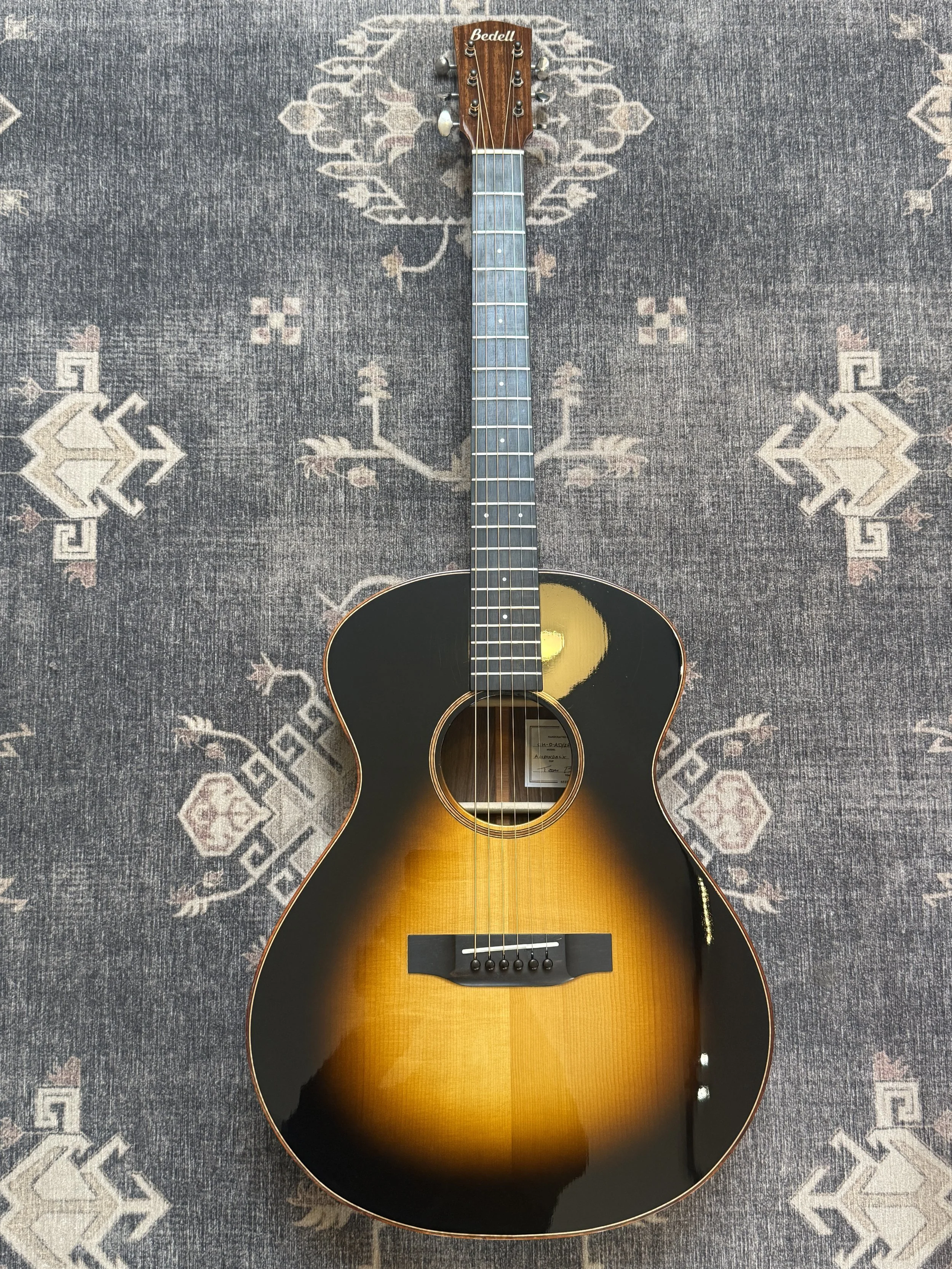 2020 Bedell Coffee House "Seed to Song" Orchestral Model / Espresso Burst Top