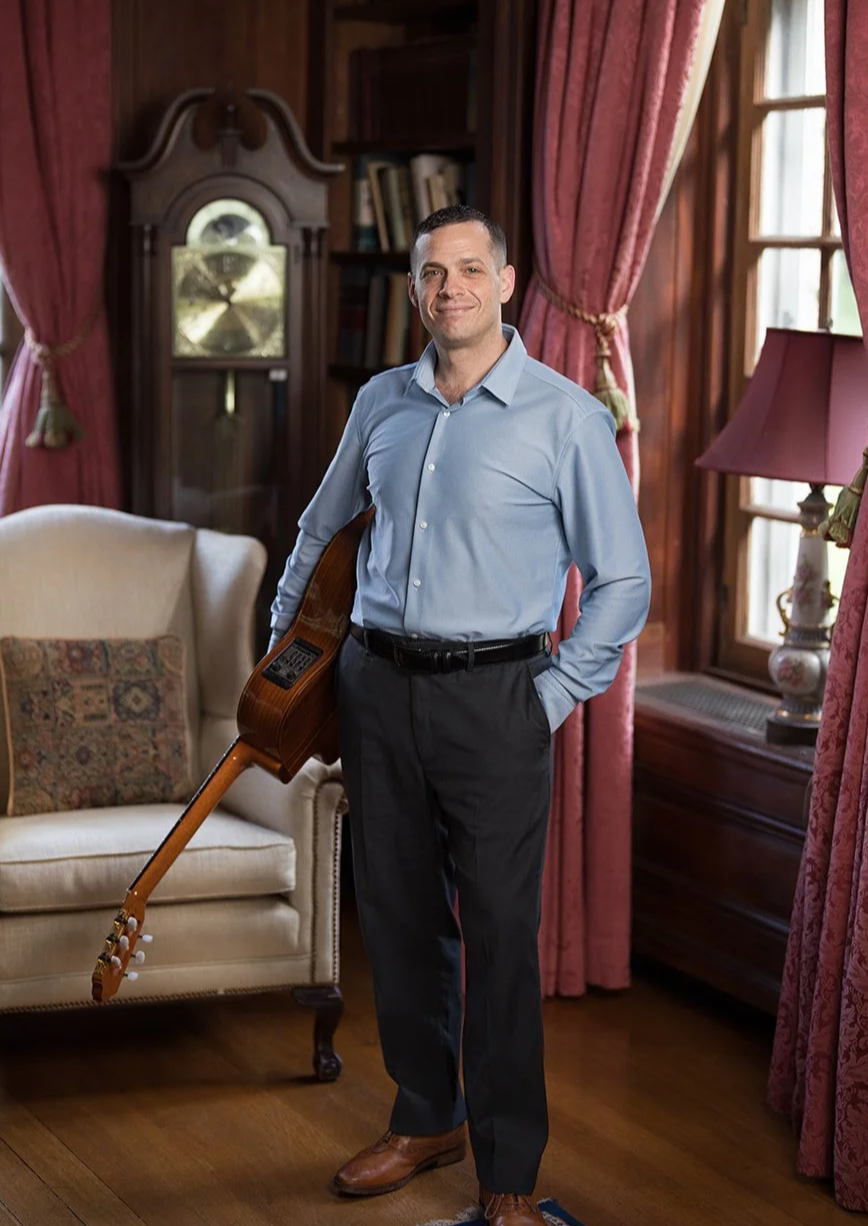 Austin Charnis, guitar instructor in Westchester, NY
