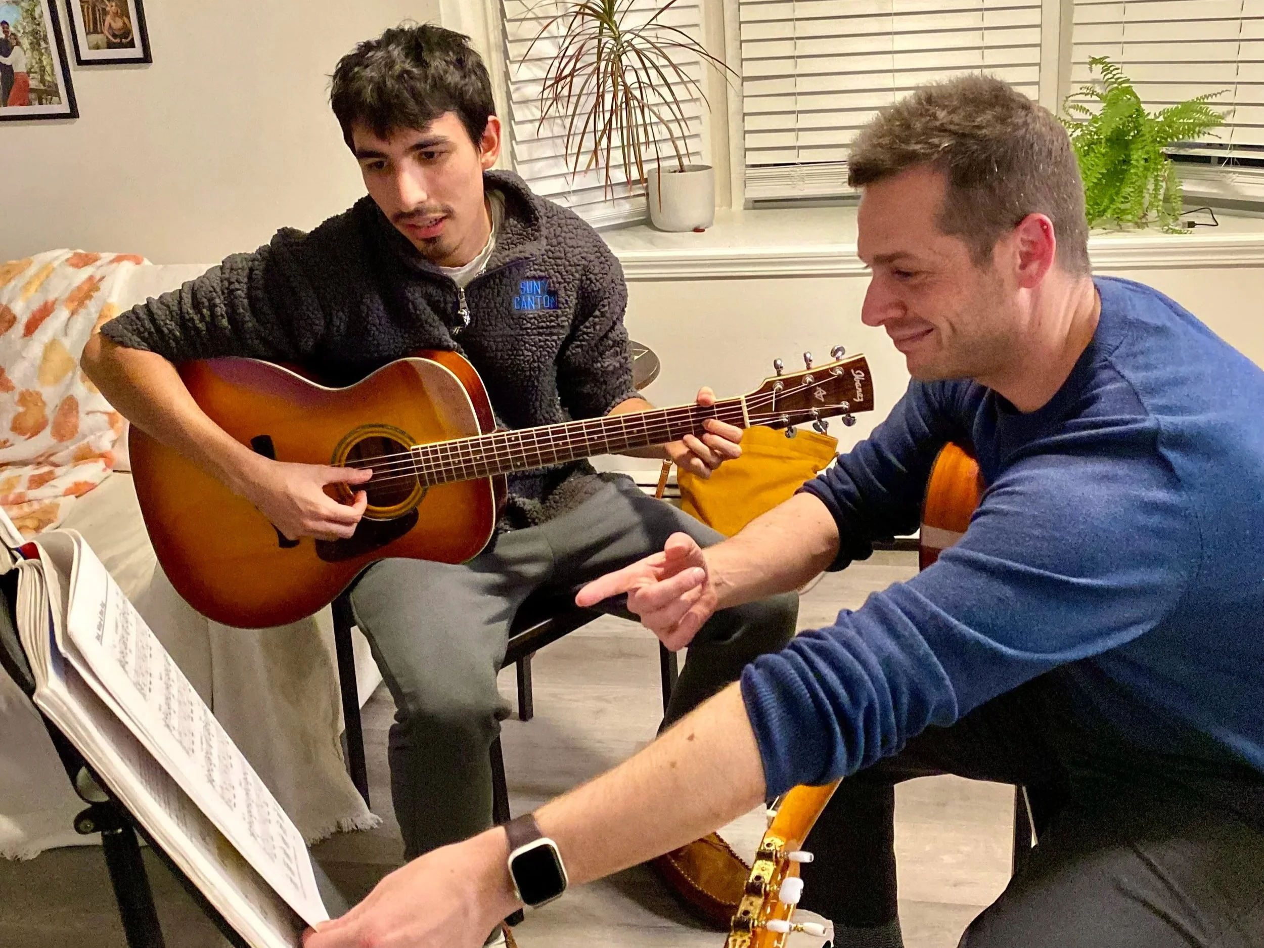 Private guitar lesson in Westchester, NY