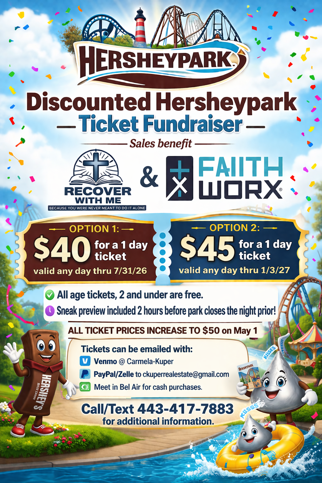 Hersheypark Ticket Fundraiser