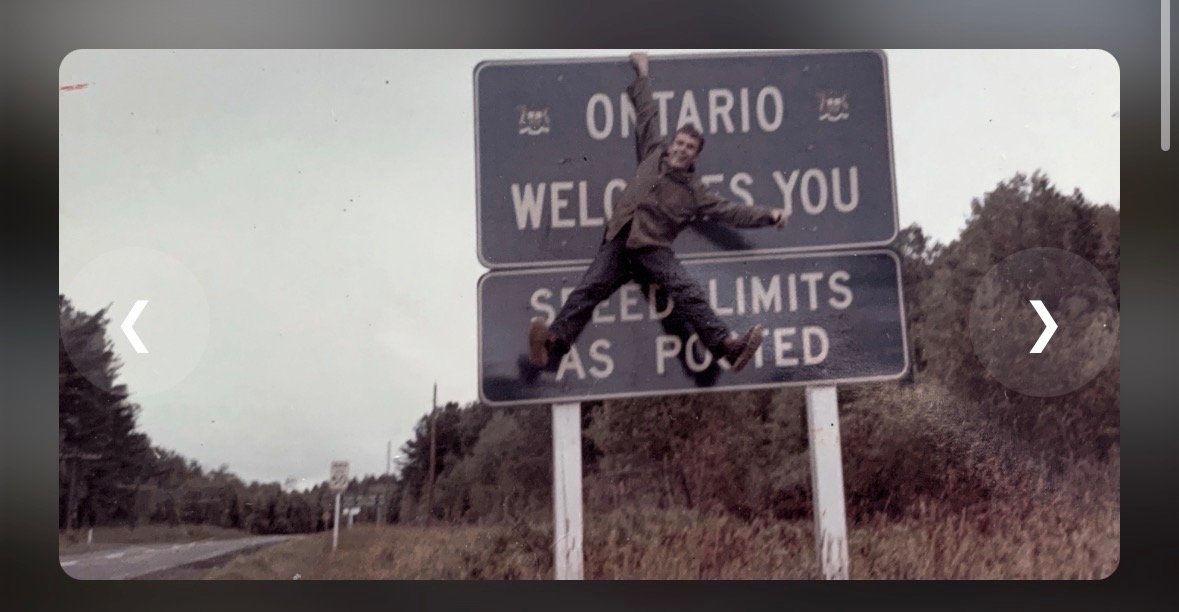 On the way to a climbing expedition with Ole in 1962.