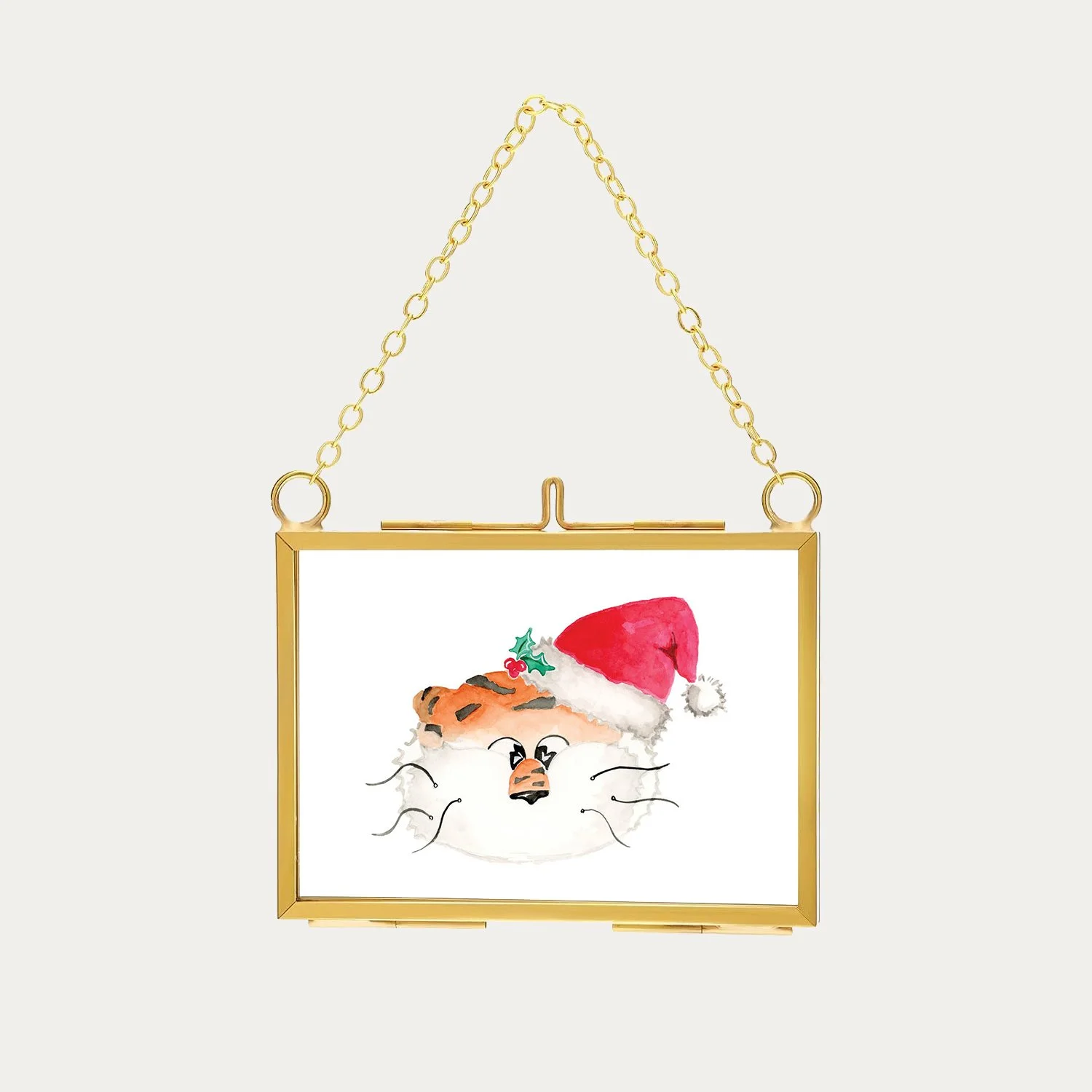 Santa Aubie Ornament