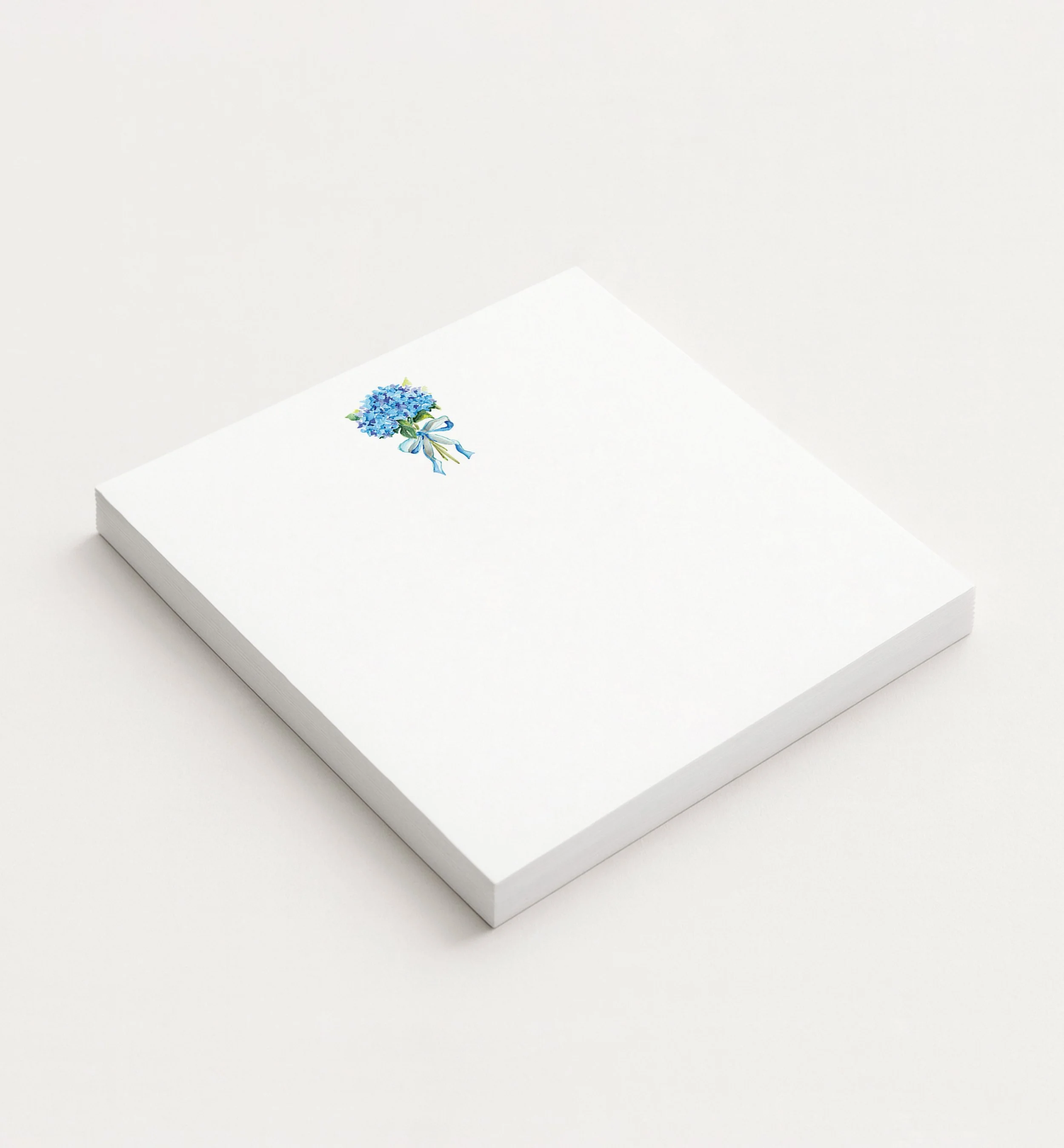 Hydrangea Notepad