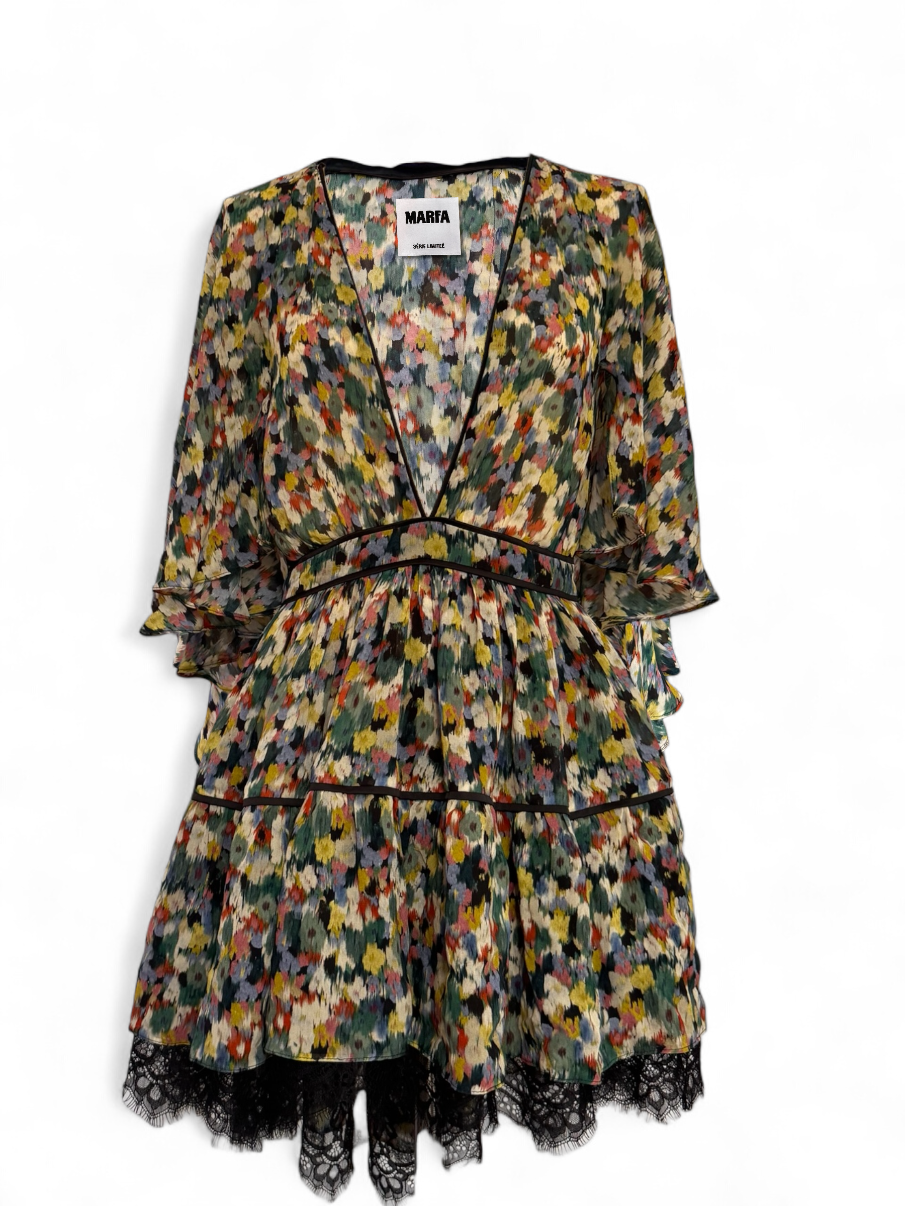 Mini Dress with Cape