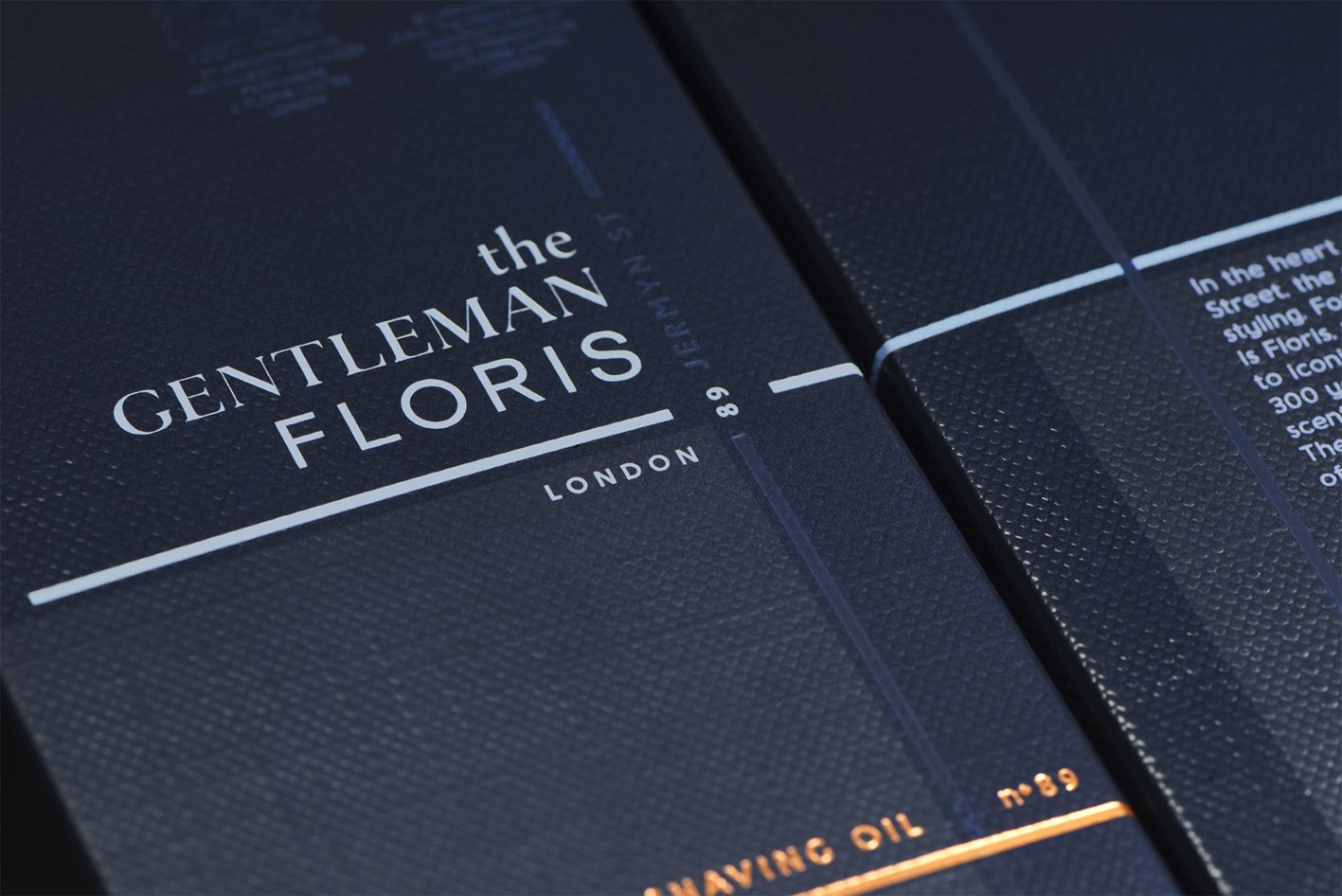 The Gentleman Floris Packaging