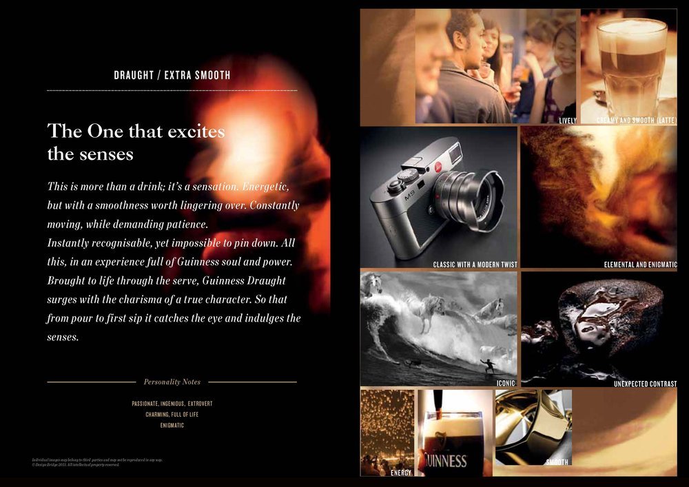 Guinness moodboards