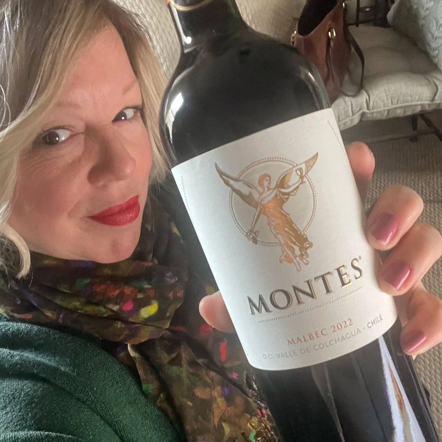 Grabbed this guy before I ran out the door - @monteswines #classic #malbec - coming in HOT lately - intense right off the bat - Full of dark fruits such as blackberries, plums, and black cherries- at times I get hints of floral notes like violet in t