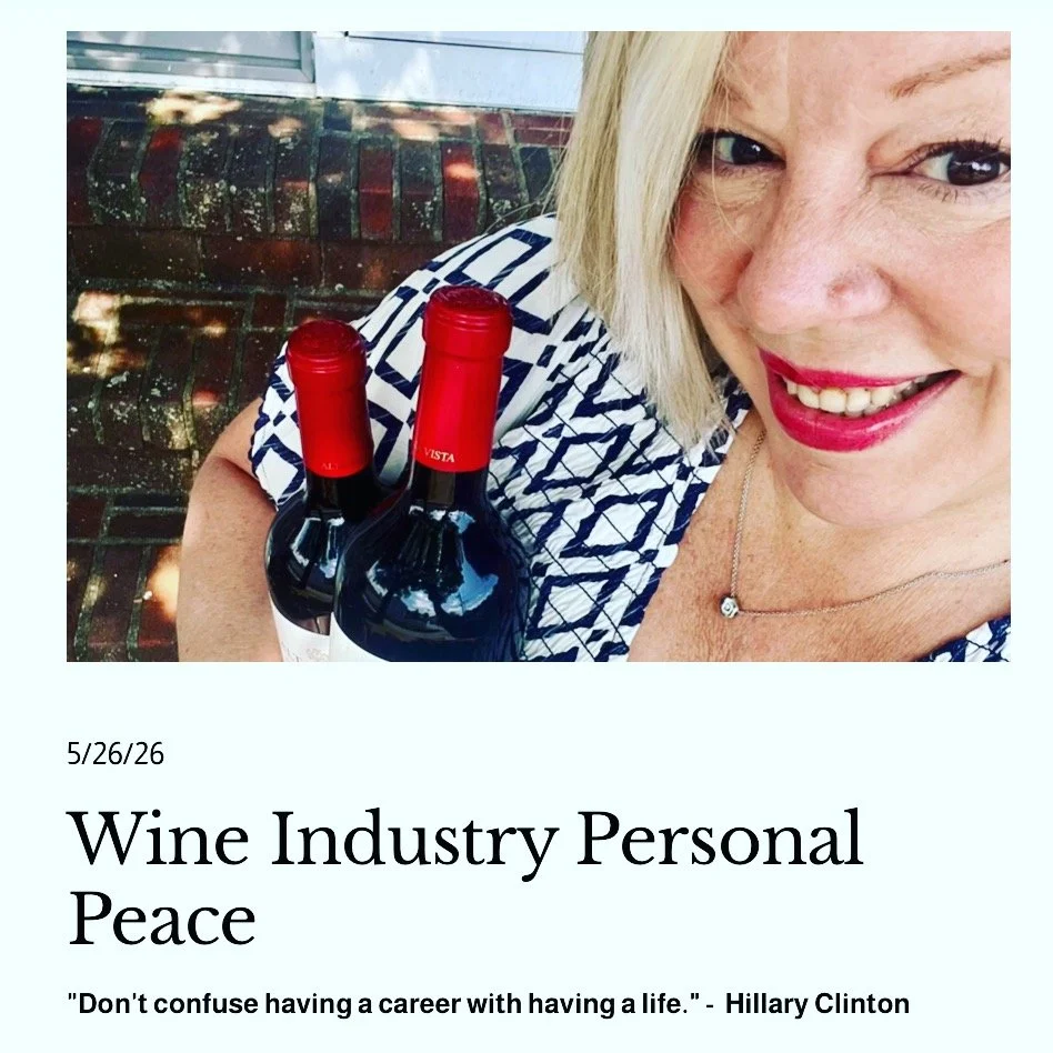 NEW BLOG on winegirlgonewild.com - Personal Peace? Can I find it? #subscribe #readon and find out! #winewebsite #gettingalife #wineindustry #winediary #bloglife #wineblog #youknowitHillary #winecontentcoming