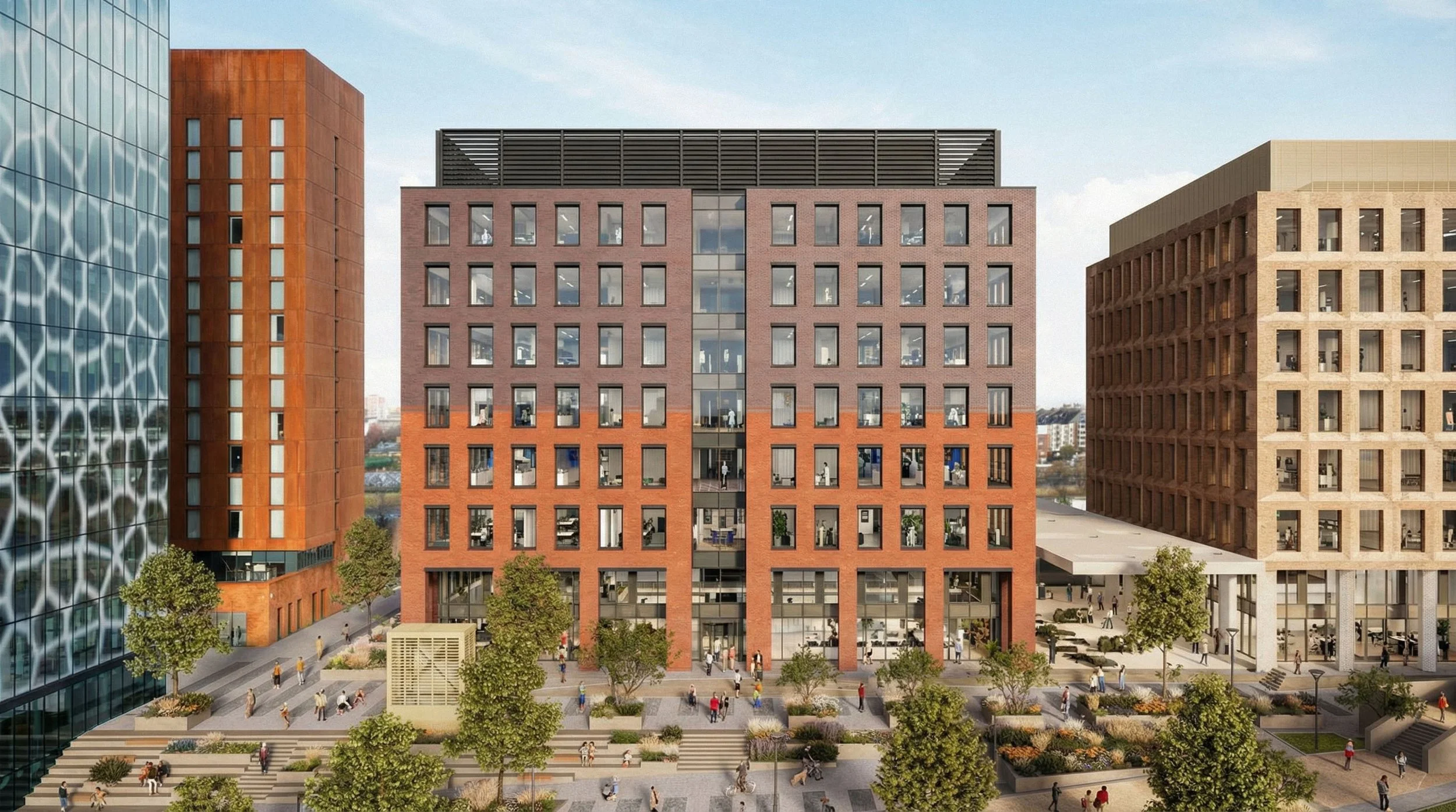 HEMISPHERE goes back to the future with red brick design