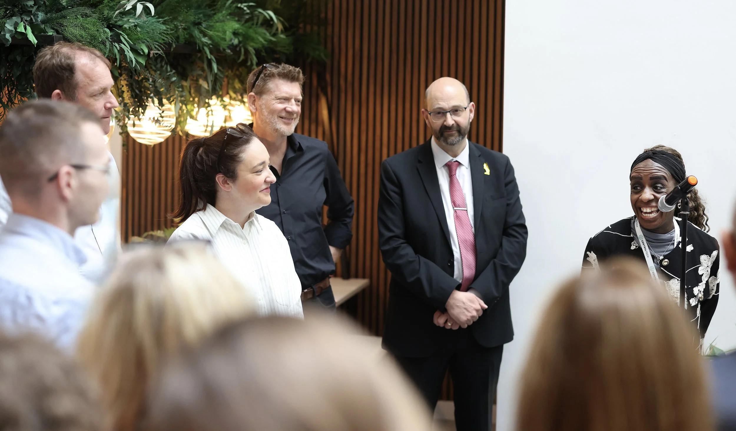 Leanne and Colin at CENTRAL TECH launch.jpg