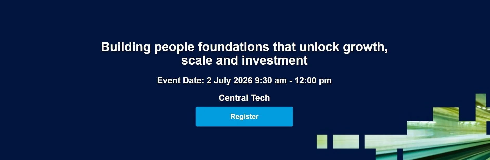 Building people foundations that unlock growth, scale and investment