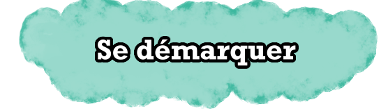 Un élément de démarcation fort