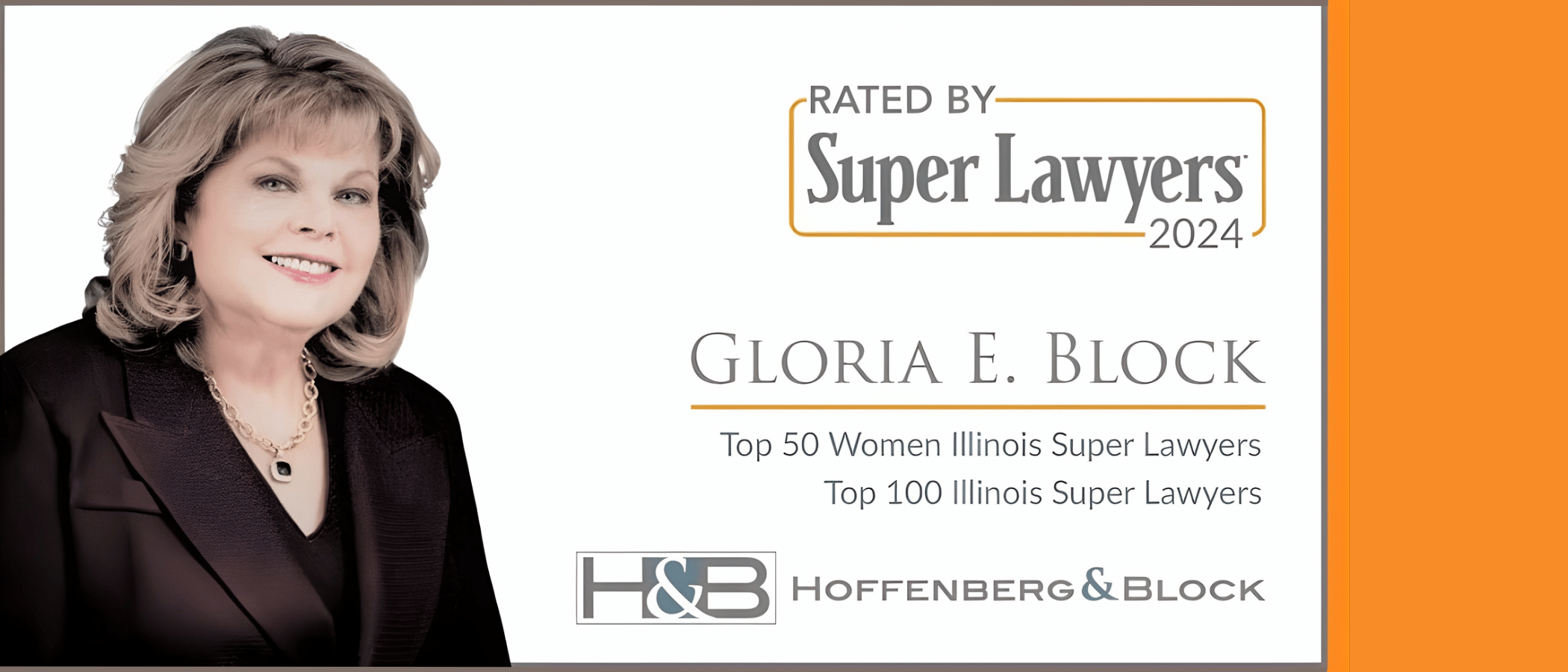 Gloria E. Block Receives Top Honors in 2024 from Super Lawyers