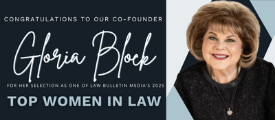 Gloria Block 2025 Top Women In Law