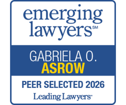 emergin lawyers gabriela o asrow peer selected 2026 leading lawyers block reid chicago illinois family lawyer