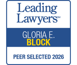 leading lawyers gloria e block peer selected in 2026 block reid chicago illinois family lawyer