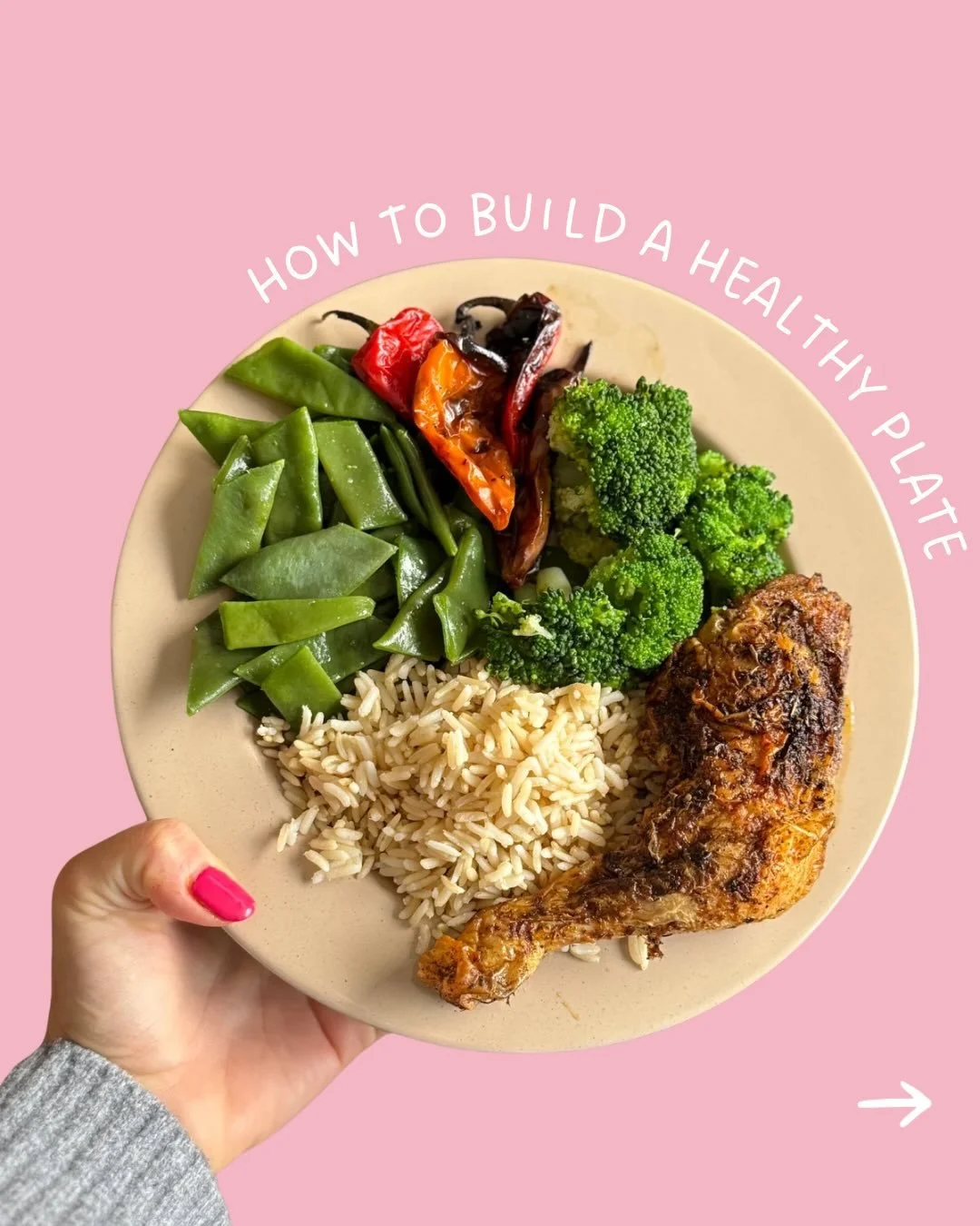 A balanced plate doesn&rsquo;t have to be complicated.
And it definitely doesn&rsquo;t have to look perfect.

If you often feel hungry soon after eating, crave snacks all day, feel low in energy, or struggle to stay consistent, your meals may simply 