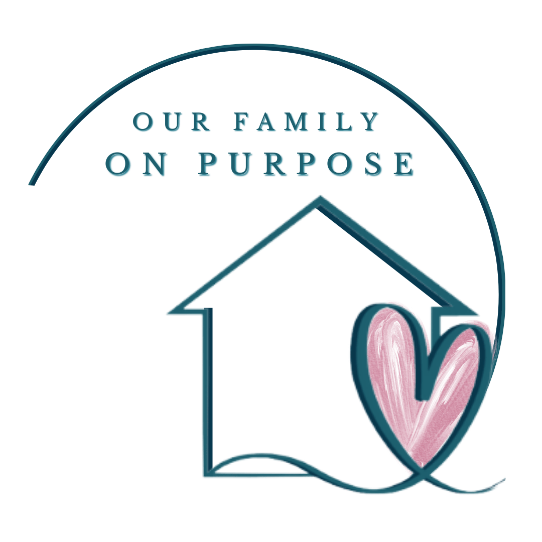 our family on purpose logo bh collaborative family law