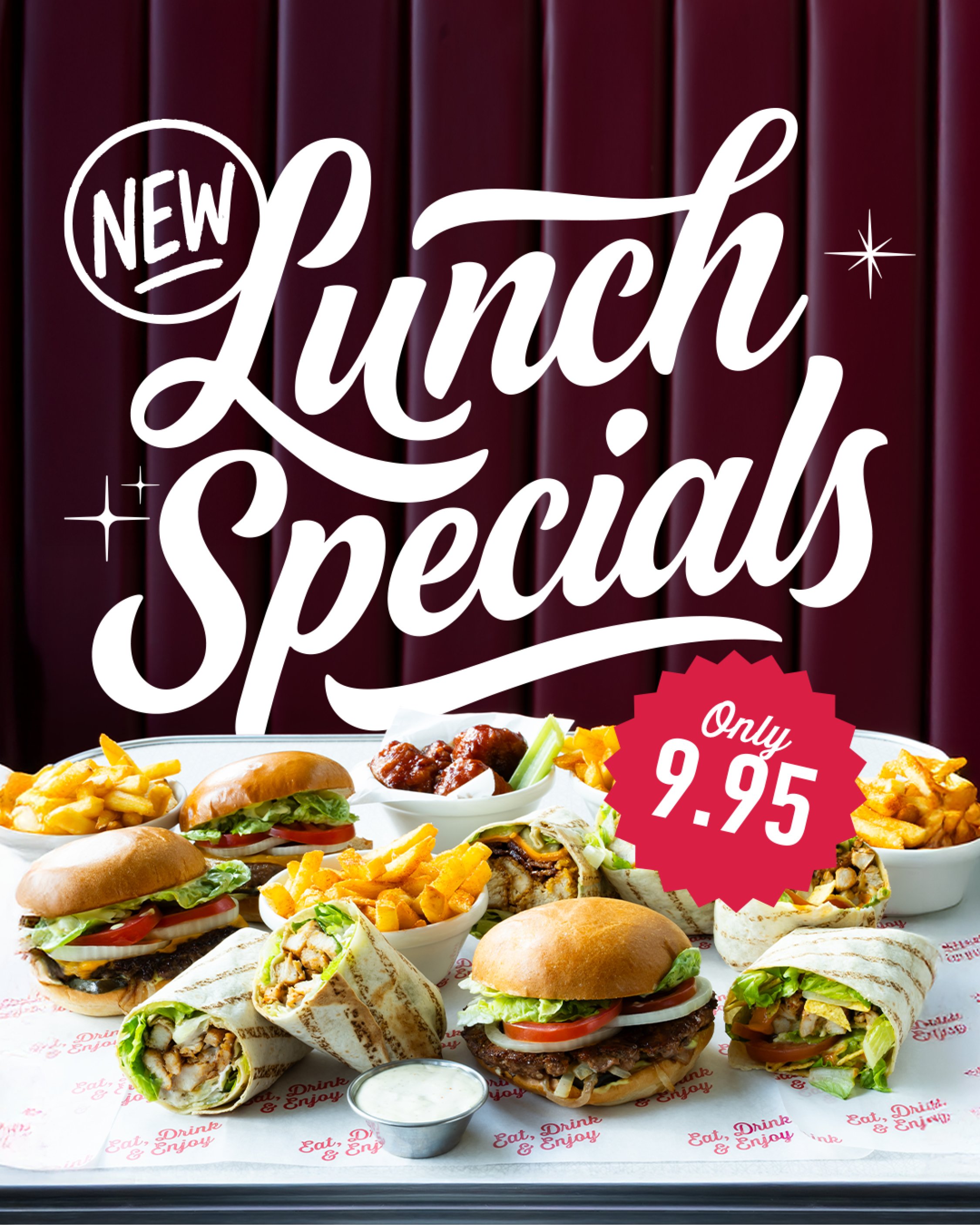  Eddie Rocket’s Launches €9.95 Lunch Specials