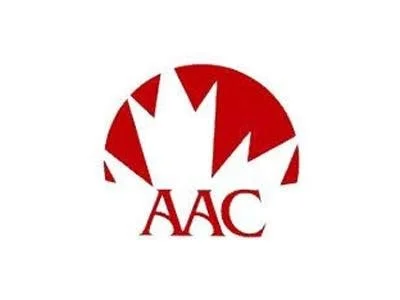 Red circular logo with jagged edges and the letters 'AAC' in the center.