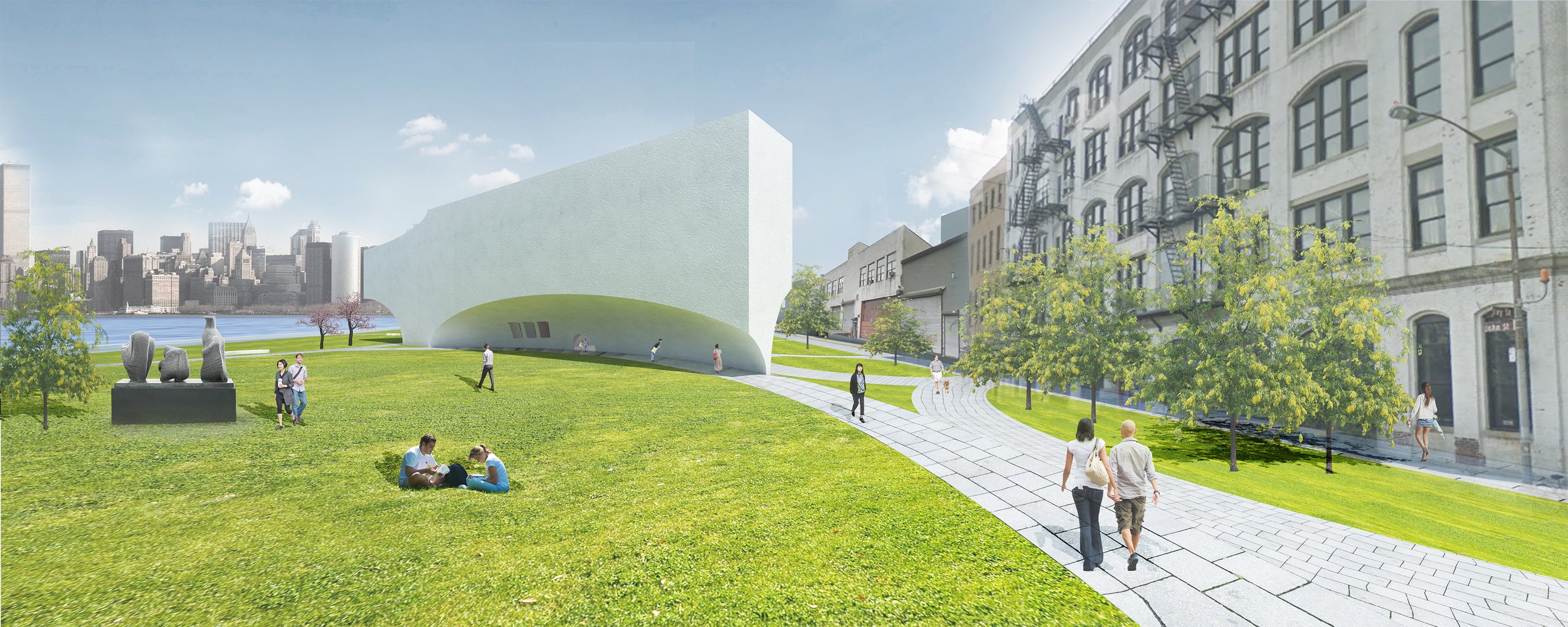 Approaching the Arts and Performance Center