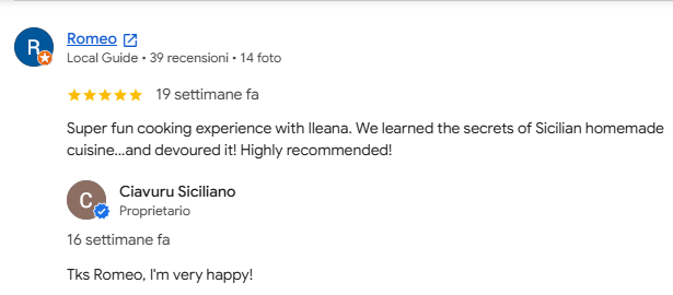 Recensione di una esperienza magnifica