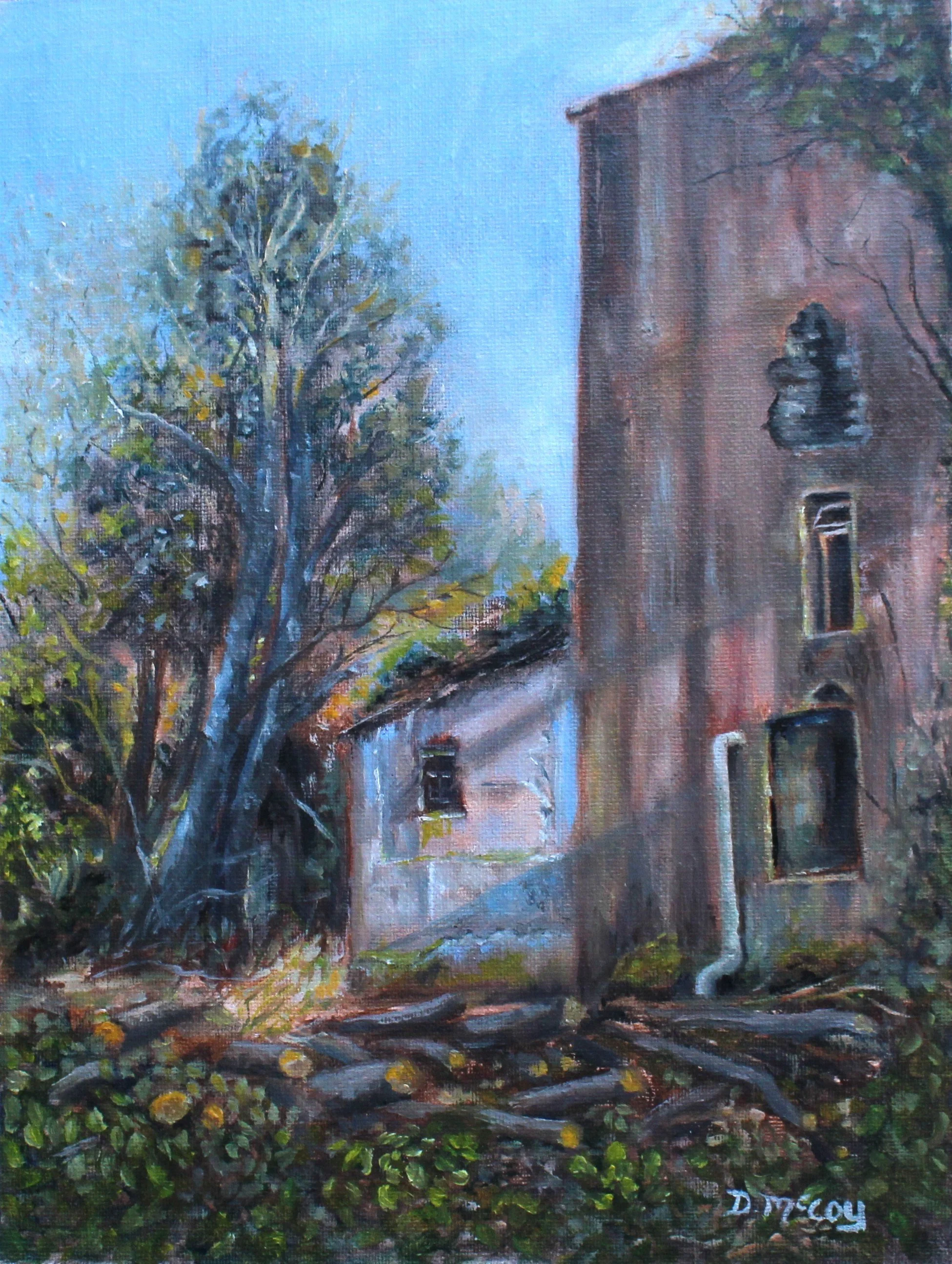 oil painting landscape Irish artist