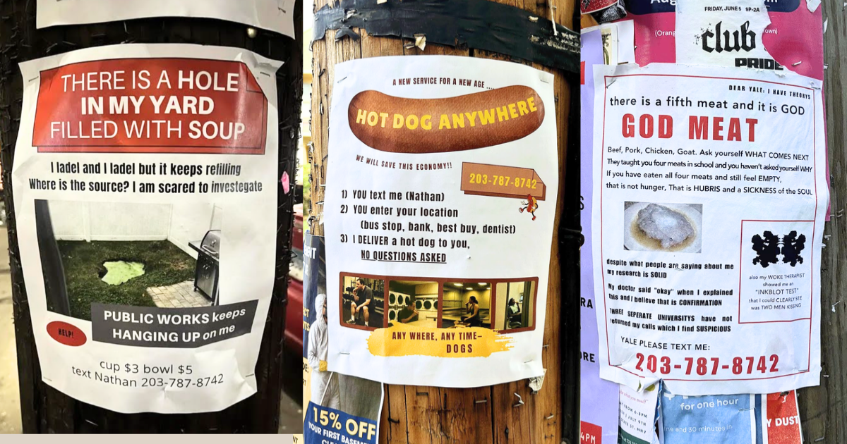 The Art of Flyering in New Haven