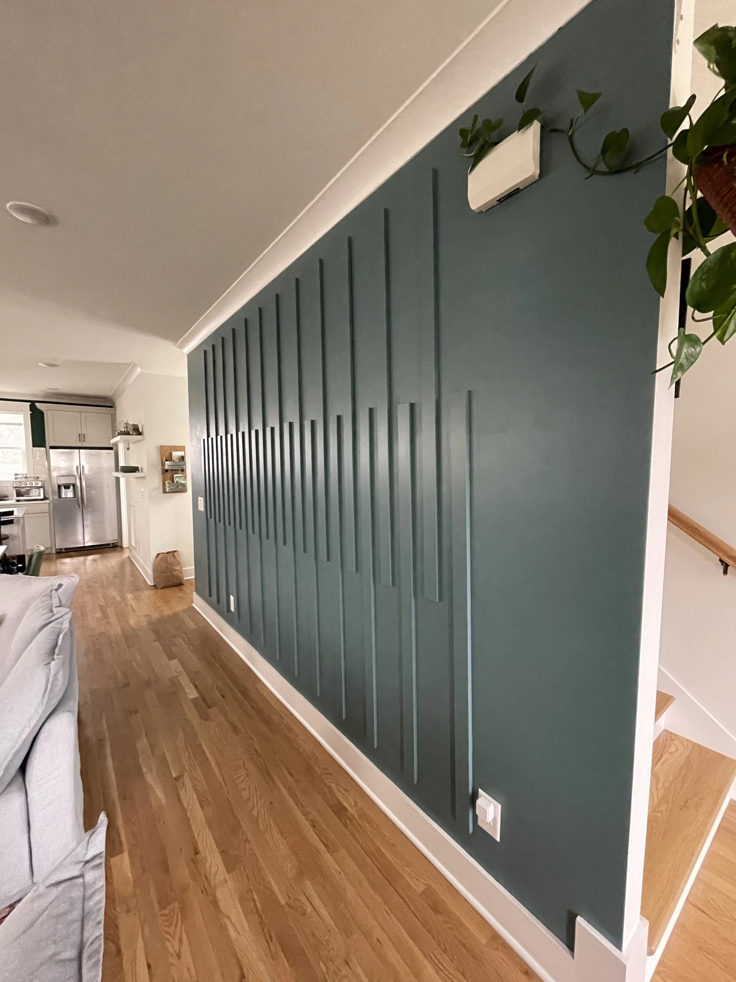 Another accent wall!