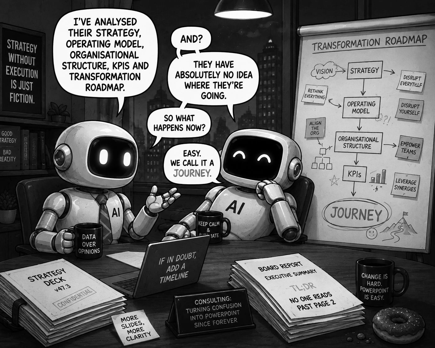 “Out of the mouths of babes… or, these days, out of the mouths of AI.”