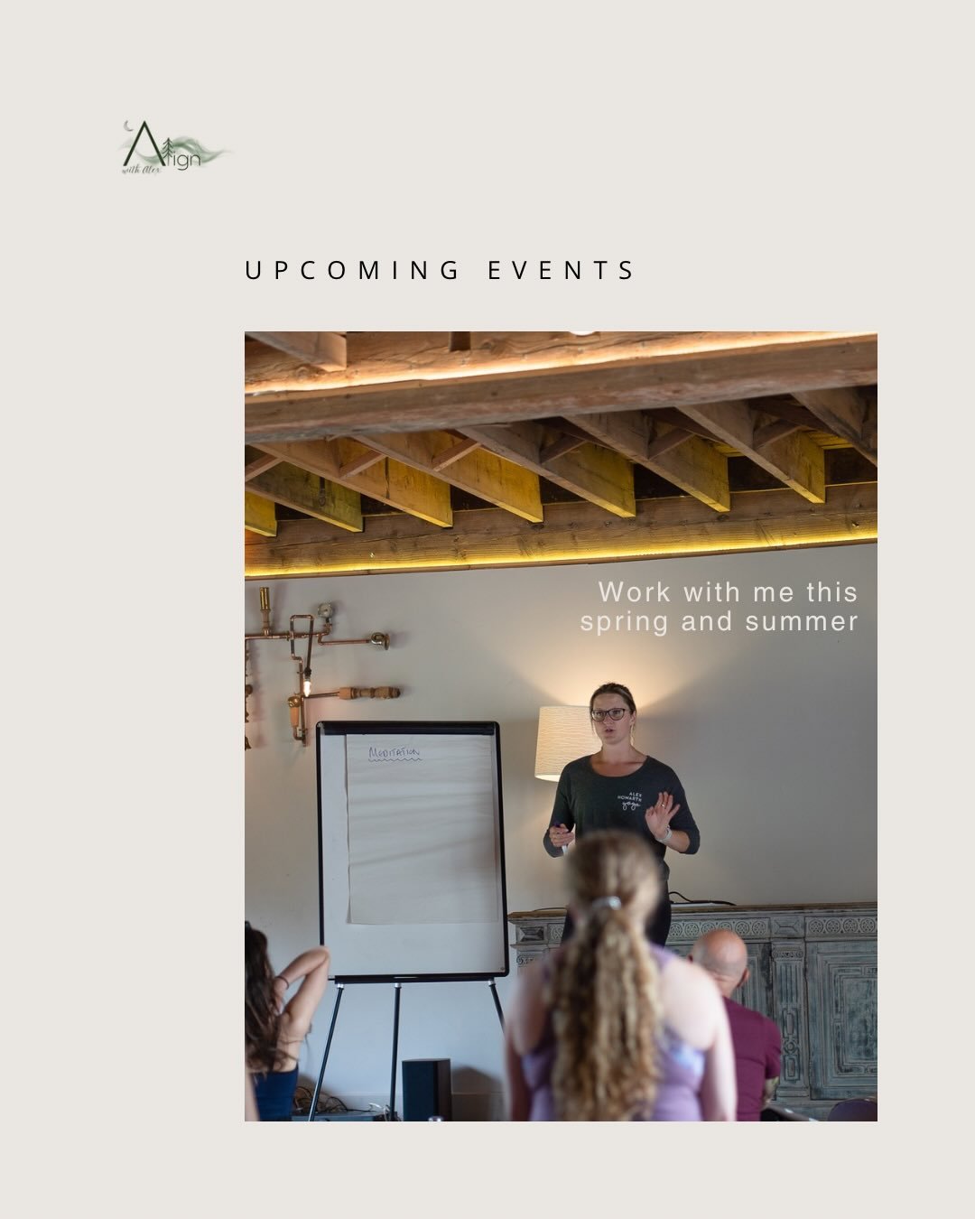 Opportunities to connect this summer 📣

&bull; Meditation workshop with @hotpodyoganorwich 

&bull; 2 @tbo.yoga workshops for wellbeing business owners

I heard your feed back and changed things up:

&bull; 1 off business planning session is now 3 h