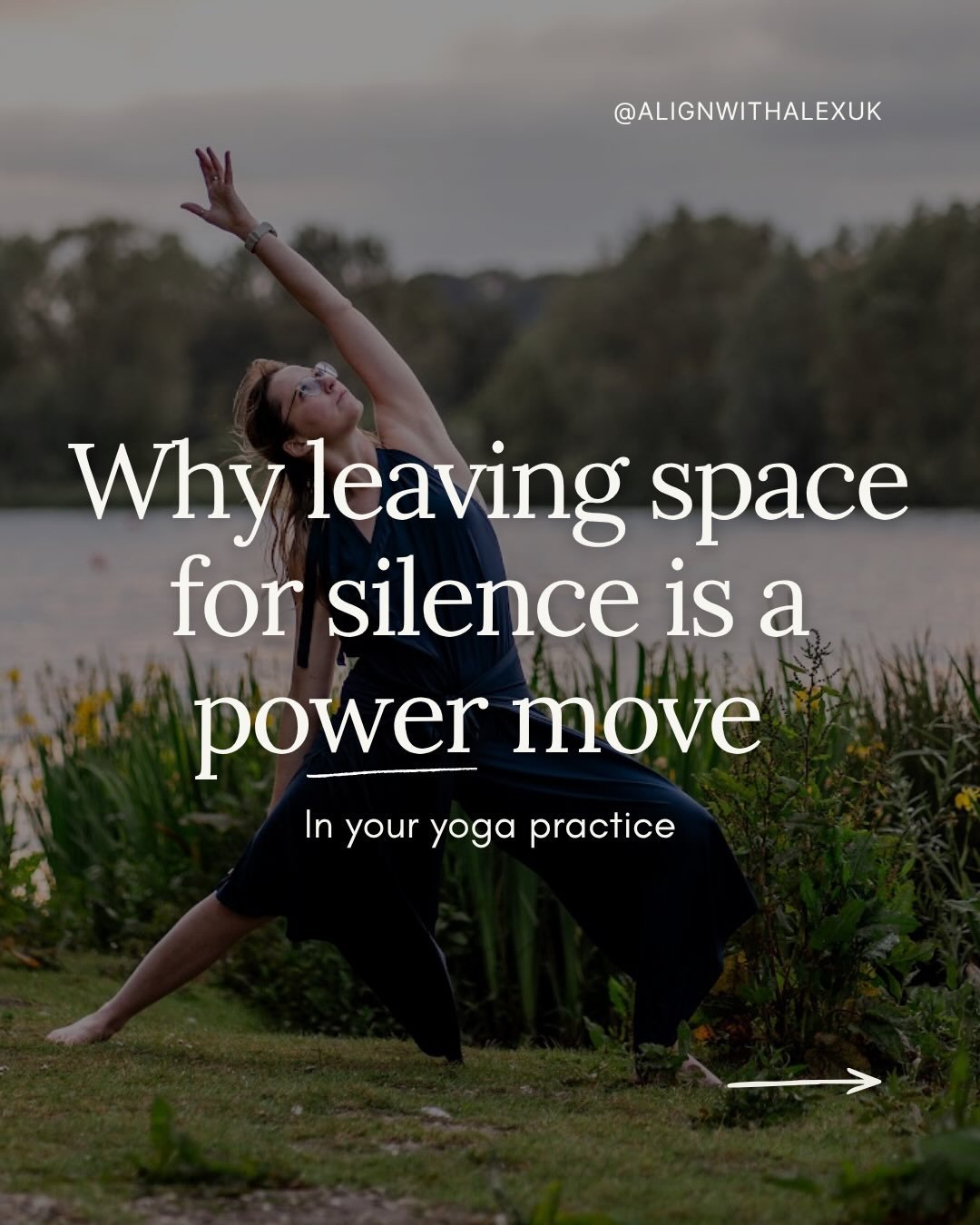 Journal prompts for getting comfortable with being uncomfortable:

1. How do I feel when there is silence in my yoga practice (group or solo)

2. Do I try to avoid or change these feelings?

3. Where do I feel these feelings in my body?

4. How do yo