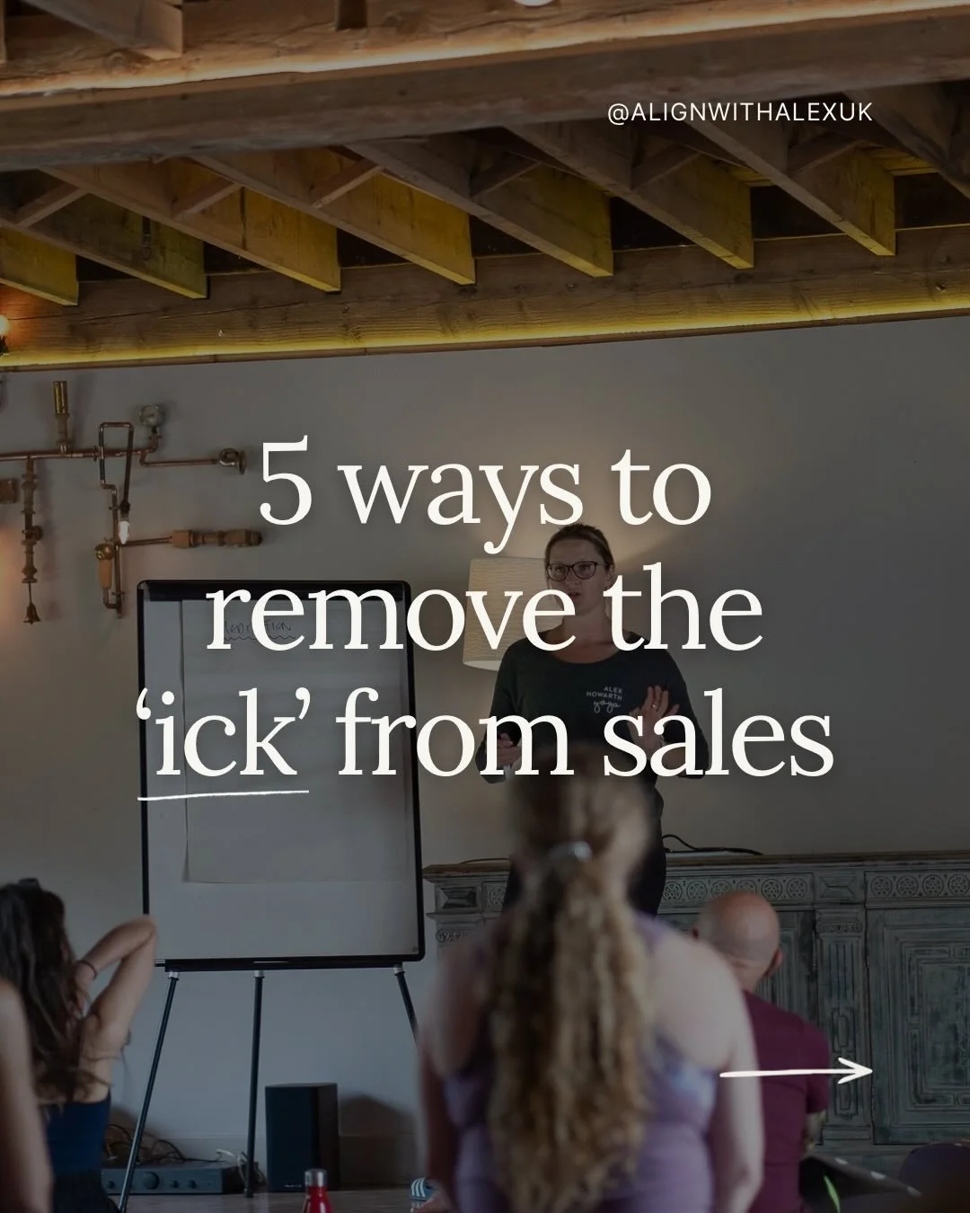 I hear it, I see it. 

ALL 👏🏻 THE 👏🏻 TIME 👏🏻 

Me: &ldquo;What sales do you actively do?&rdquo; 

Client: &ldquo;Oh, I don&rsquo;t, it makes me feel really&hellip; 🥴&rdquo;

Or &ldquo;that&rsquo;s not really how I run my business&rdquo; 

Some