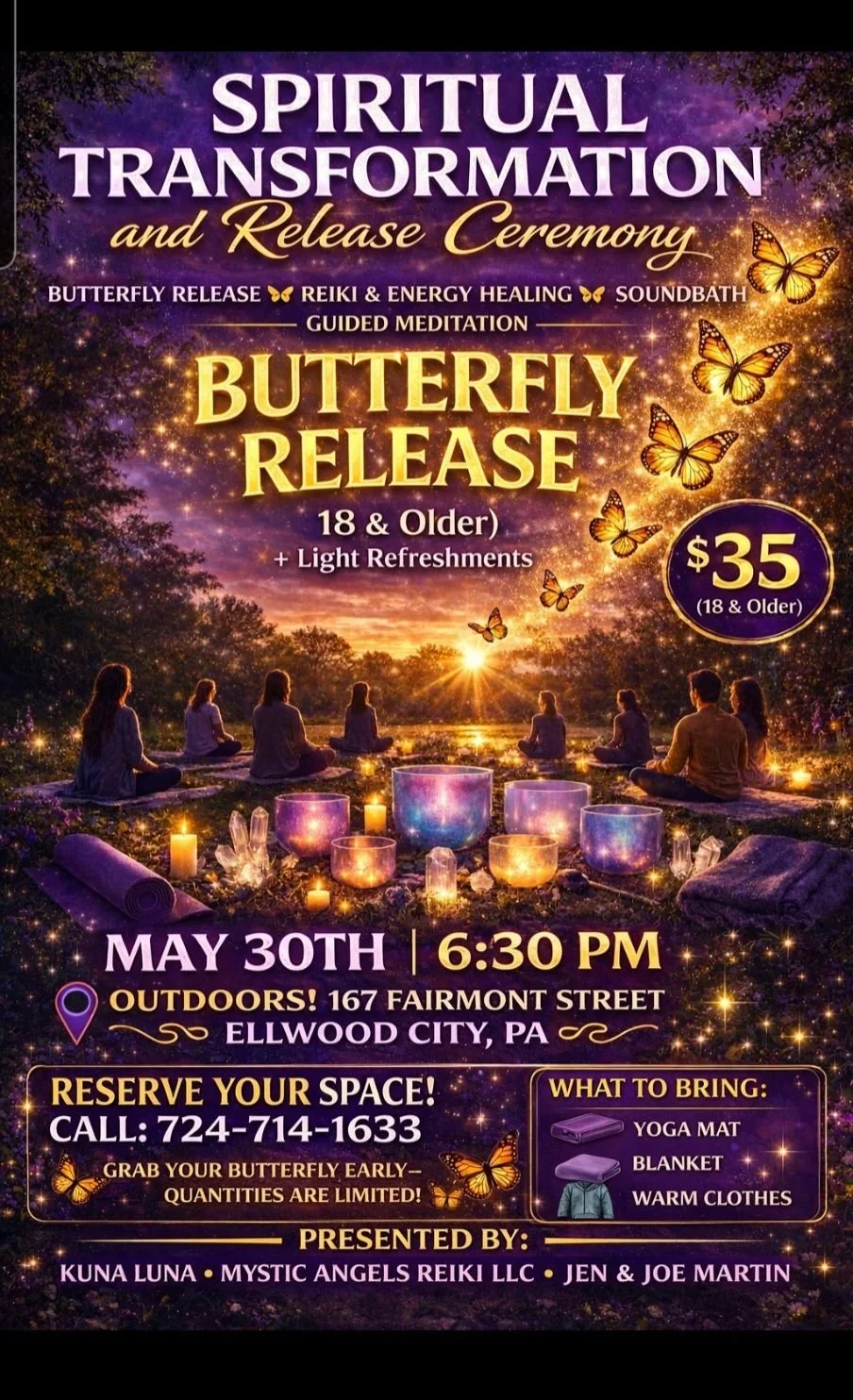 Spiritual Transformation and Release Ceremony 