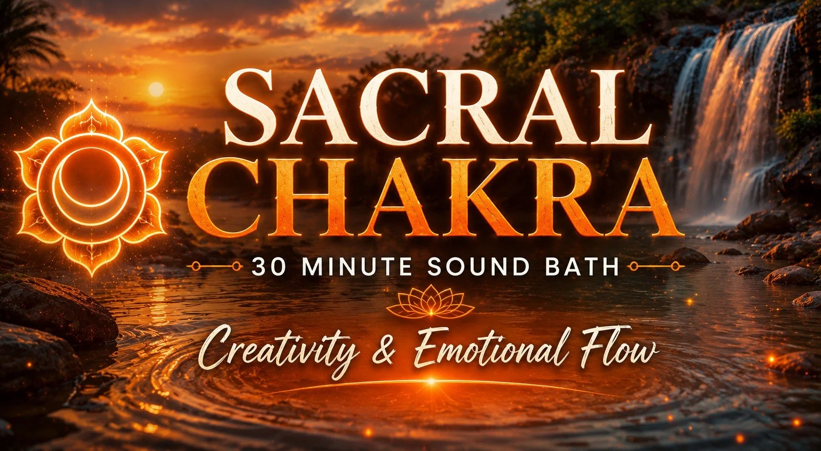 🚨 LIVE PREMIERE TODAY at 10 AM!
Our new YouTube Chakra Meditation Series continues with the Sacral Chakra &mdash; perfect for creativity, emotional balance, sensuality, passion, and joyful expression. 
Join us and start your journey: https://youtu.b