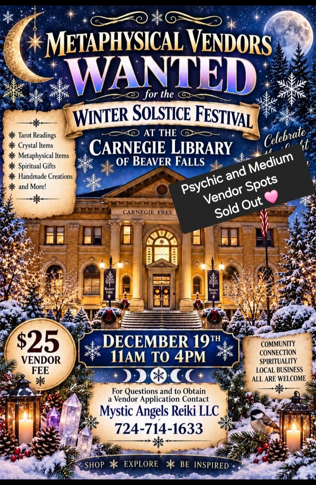 Winter Solstice Festival | Beaver Falls, PA