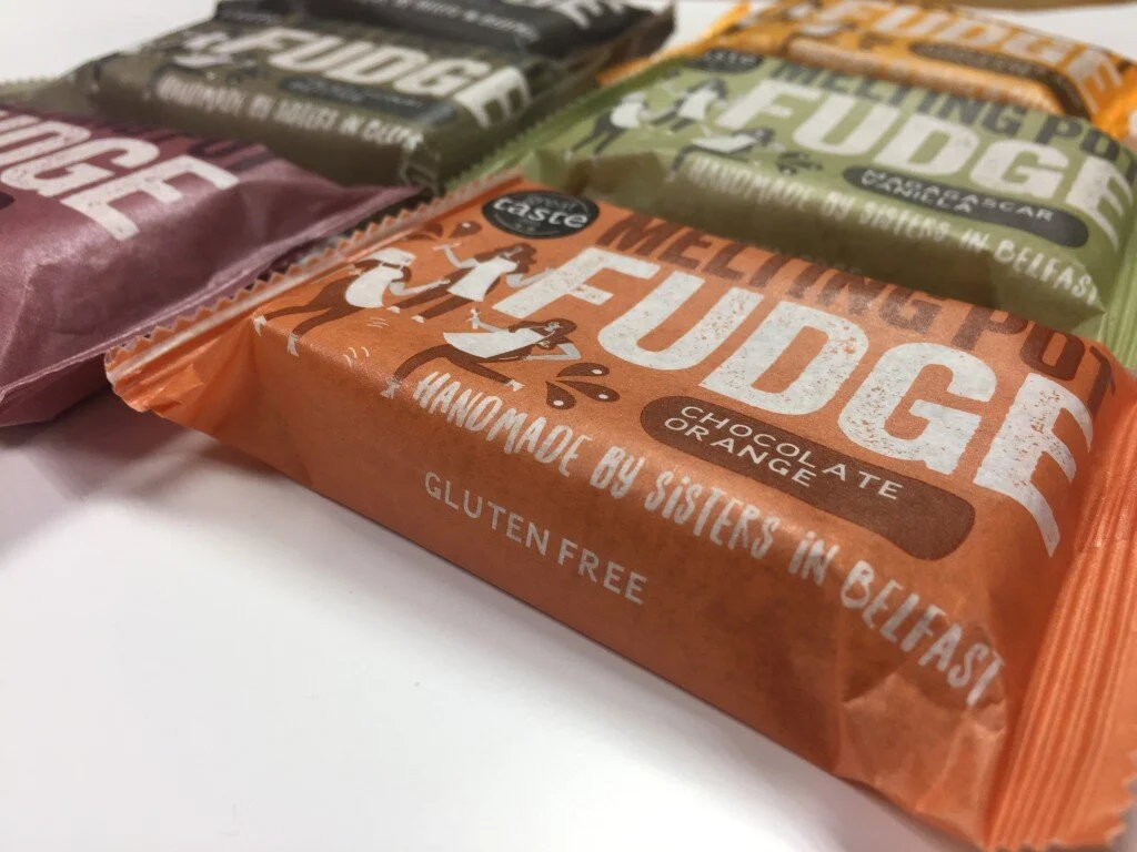 Melting Pot Fudge Watershed Packaging