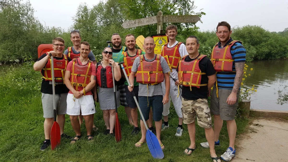 Team building at our Wales site!
