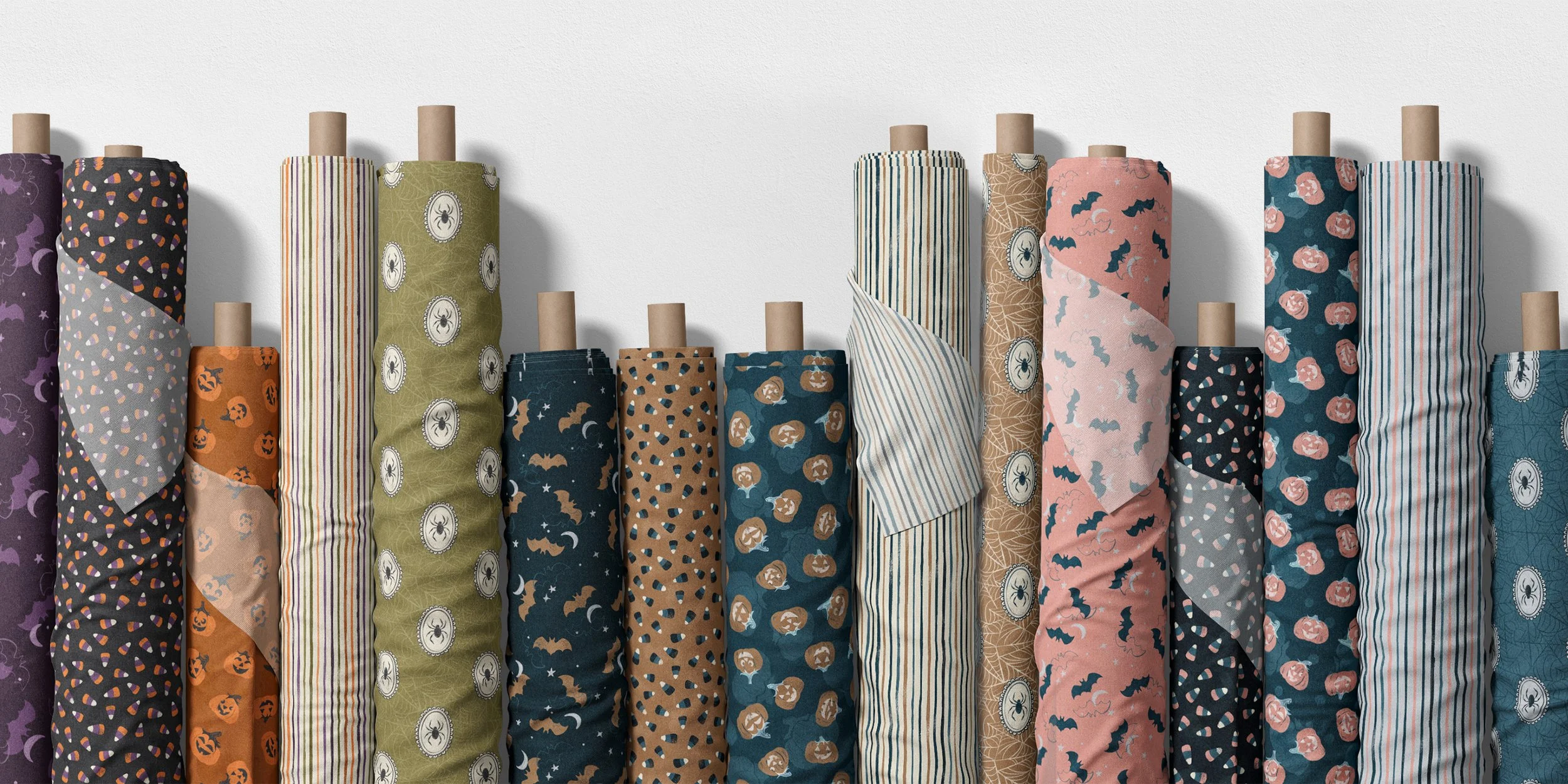 Hello Spooky Season: a Halloween Fabric Collection