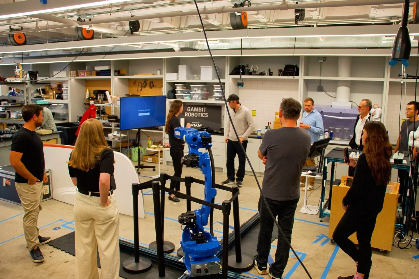 Last week we did a live demo of &ldquo;make the perfect steak&rdquo; at @viamrobotics HQ. 

Live demos should always be a) Live b) Fun. Think we nailed both. Looking forward to the next one 🚀🤖🥩